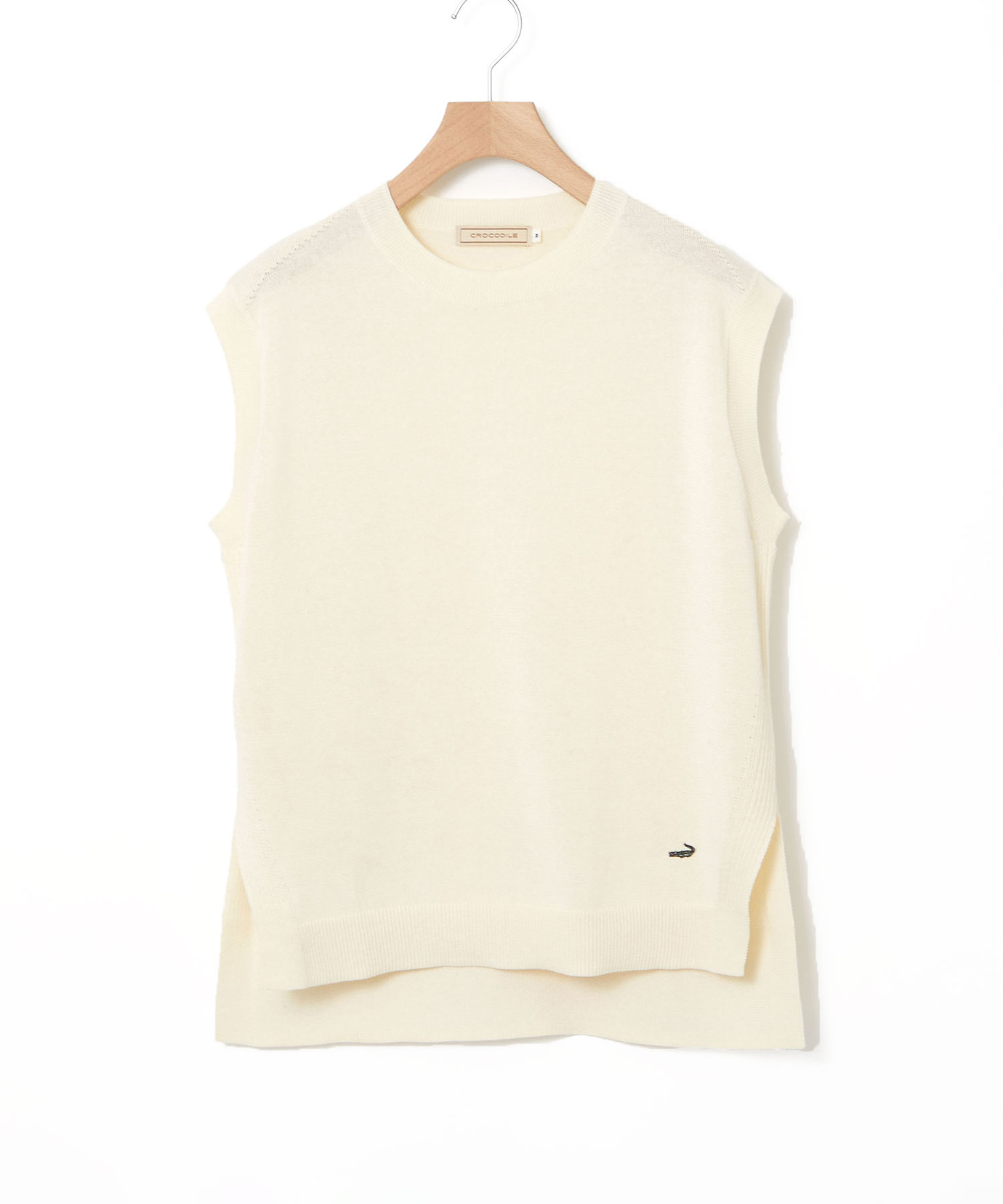 モユル ニットベスト レディース クルーネック ニット ベスト【手洗いOK】通販 [0303-61300