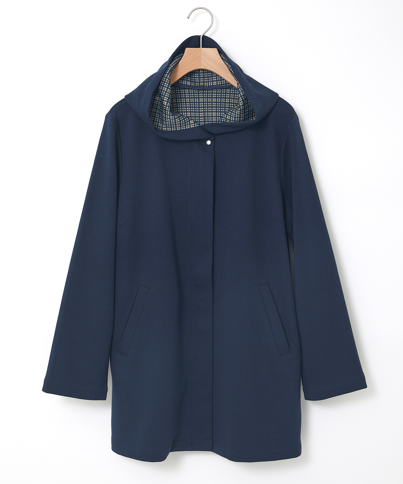 crocodile クロコダイル　ウールナイロン フードデザイン コート crocodile クロコダイル ウールナイロン フードデザイン コート