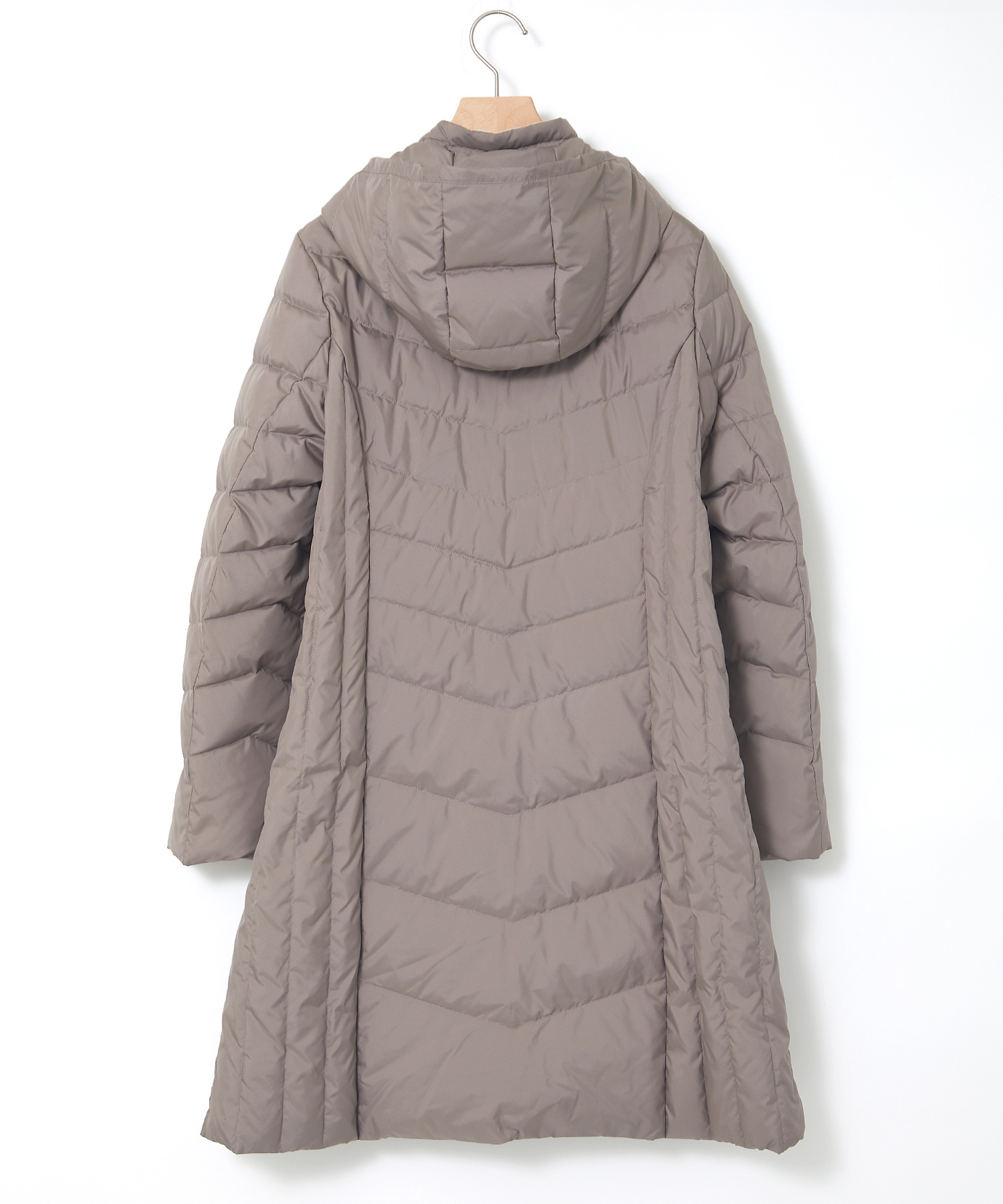 レディース キルトステッチ ロング ダウン【撥水加工】通販 [0304