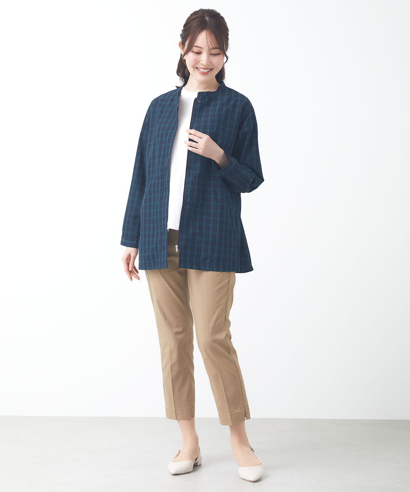 レディース ソフトサッカージャケット通販 [0304-53401