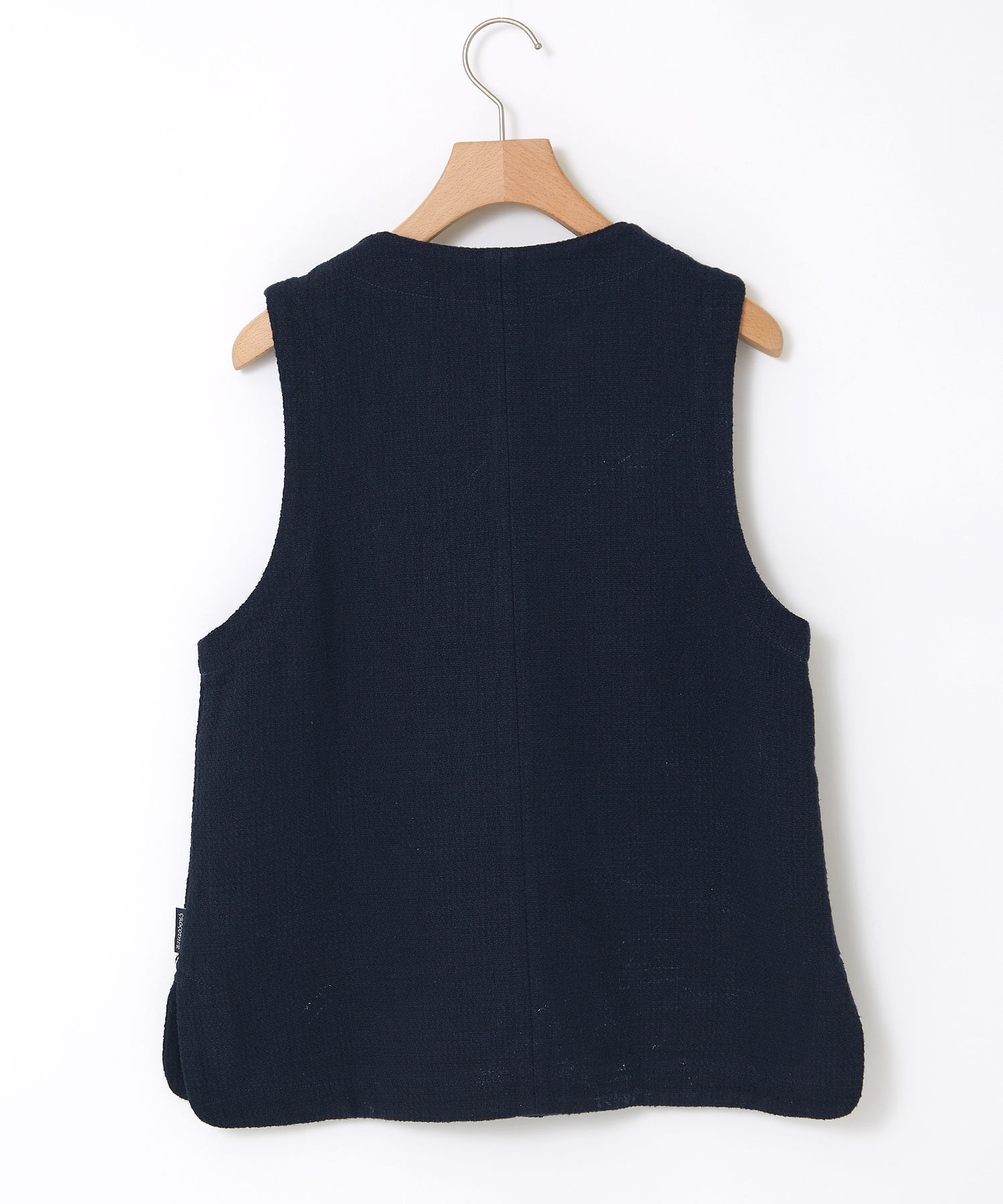 レディース ツイード ノーカラー ベスト通販 [0304-55400