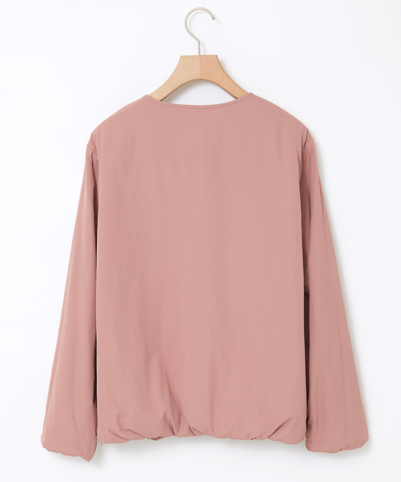 レディース ノーカラー 中綿 ジャケット通販 [0304-55405