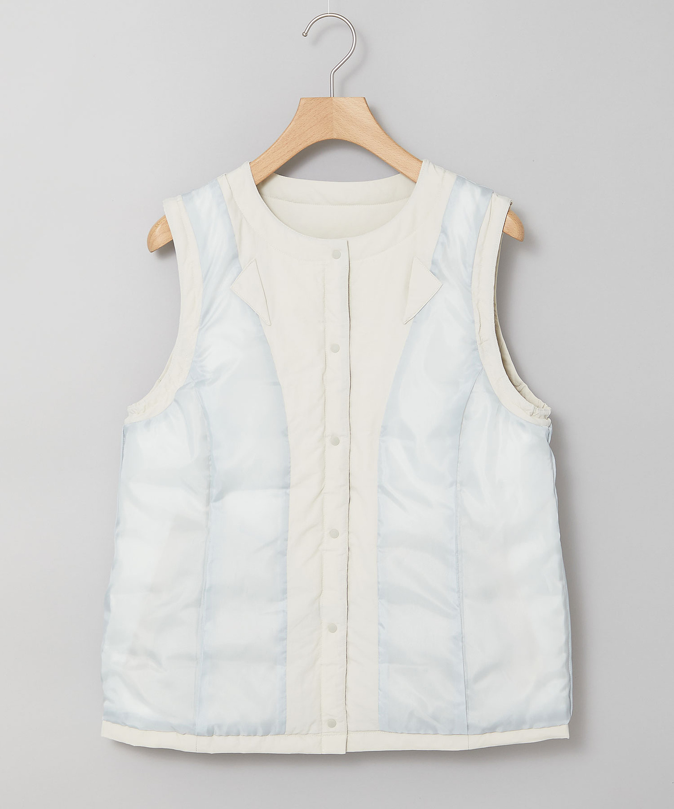 レディース ノーカラー ダウン ベスト【一部店舗限定】通販 [0304