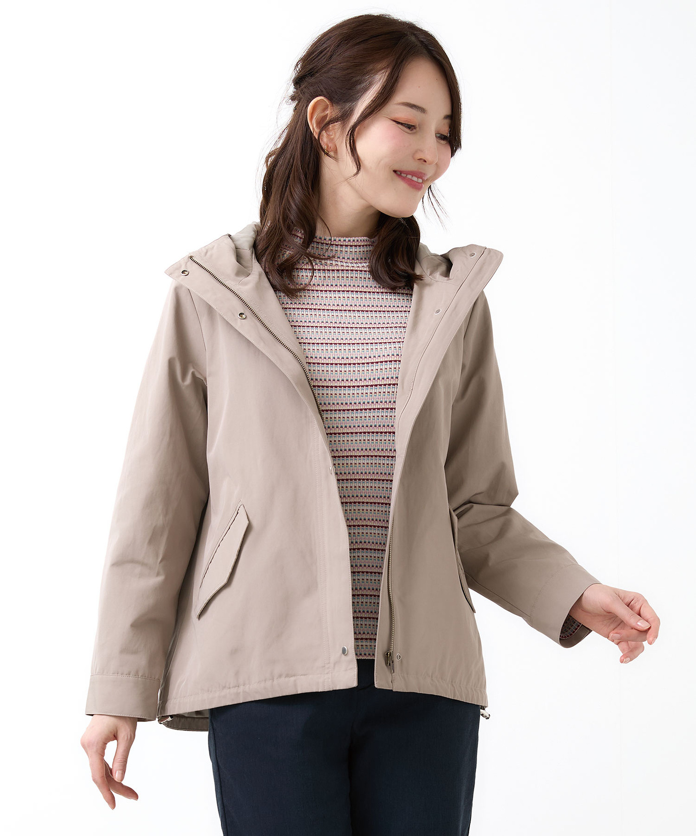 レディース フード ジャケット【一部店舗限定】通販 [0304-56451