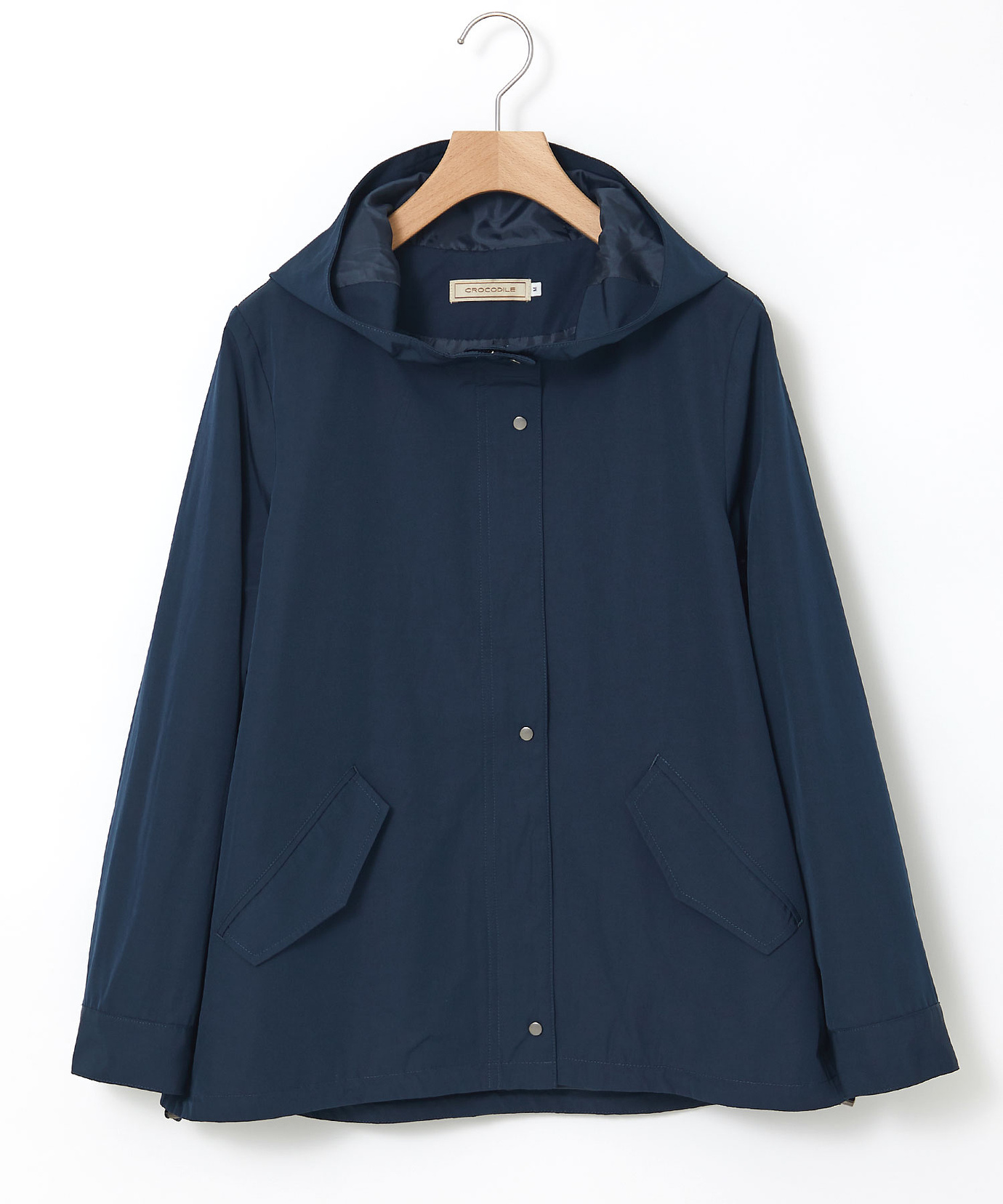 美品 FOXEY 刺繍ロゴ ウォータープルーフ コート フード ネイビー 撥水 美品 FOXEY 刺繍ロゴ ウォータープルーフ コート フード ネイビー 撥水