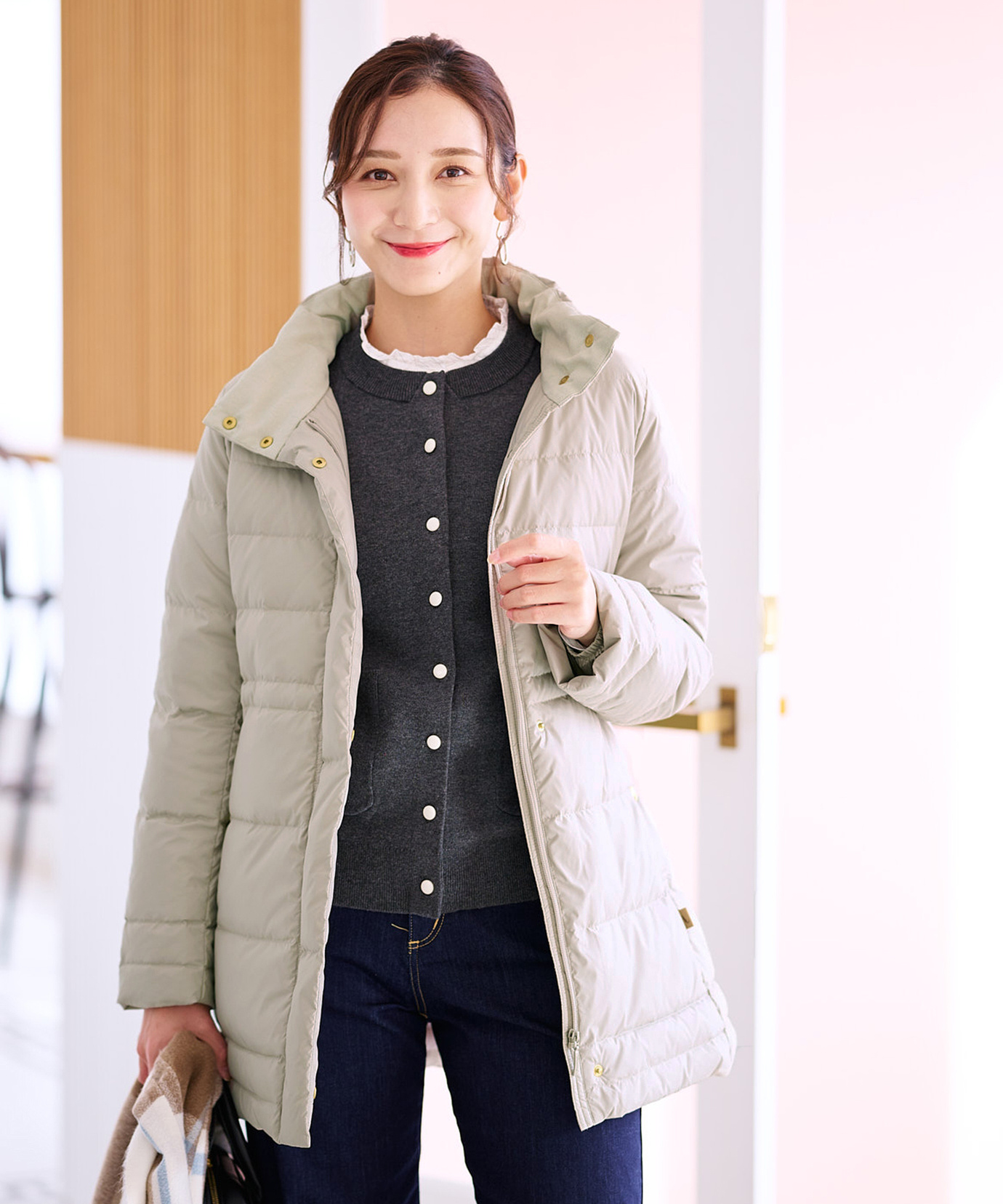 レディース ヴェール ダウンコート【撥水加工】通販 [0304-57403