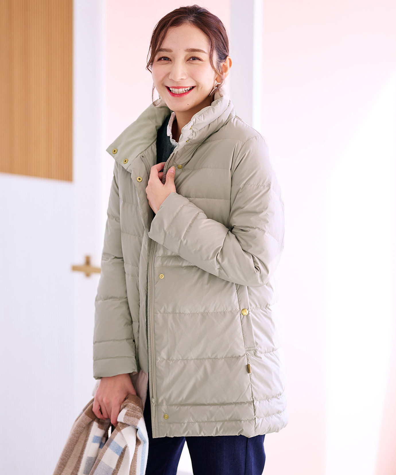 レディース ヴェール ダウンコート【撥水加工】通販 [0304-57403