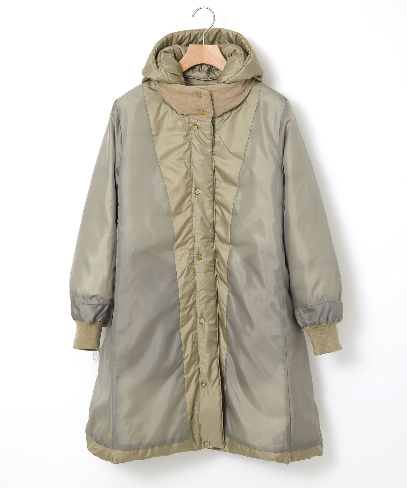 レディース バイアスステッチ ロングダウン【撥水加工】通販 [0304