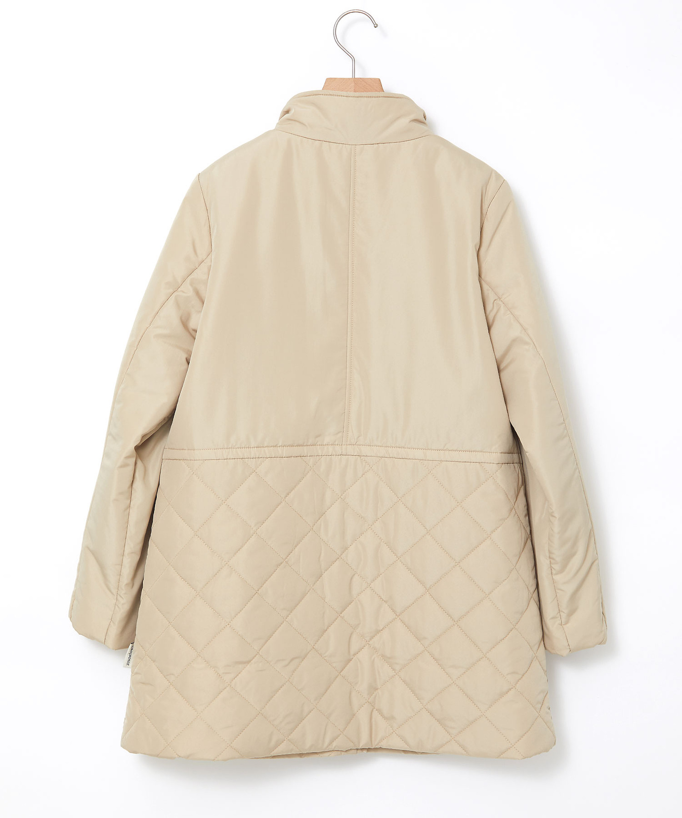 レディース キルティング切り替え 中綿 ジャケット【撥水加工】通販