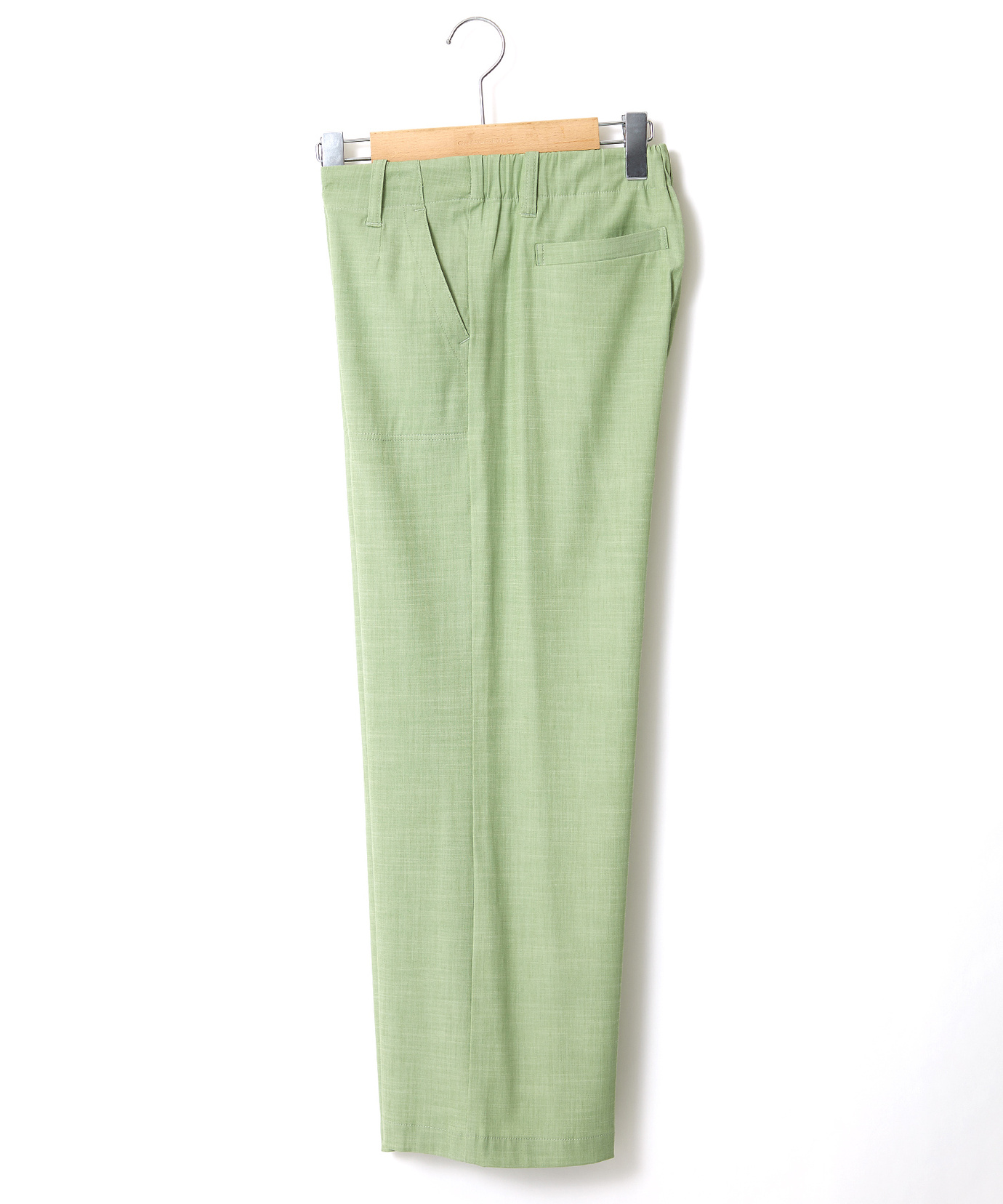 レディース スラブシャンブレー セミワイド パンツ通販 [0305-43501