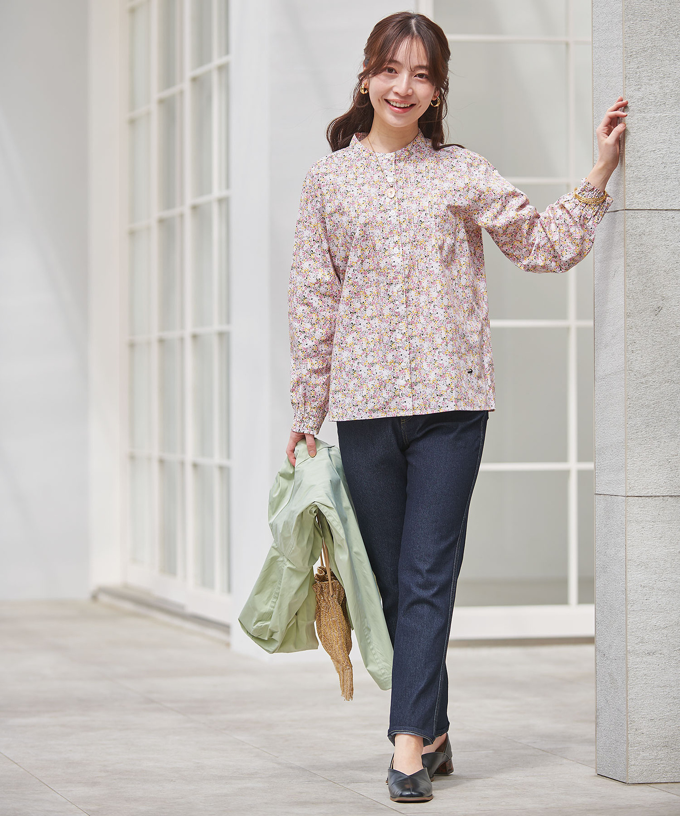 レディース ストレートシルエット デニム パンツ通販 [0305-51503