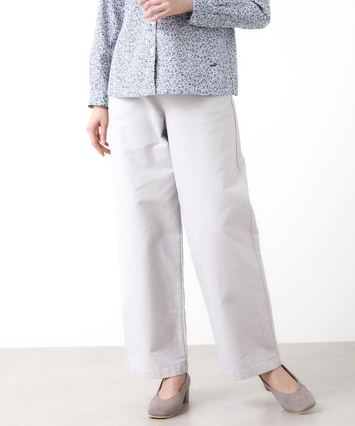 レディース 微起毛ストレッチ パンツ通販 [0305-55506] - クロコダイル