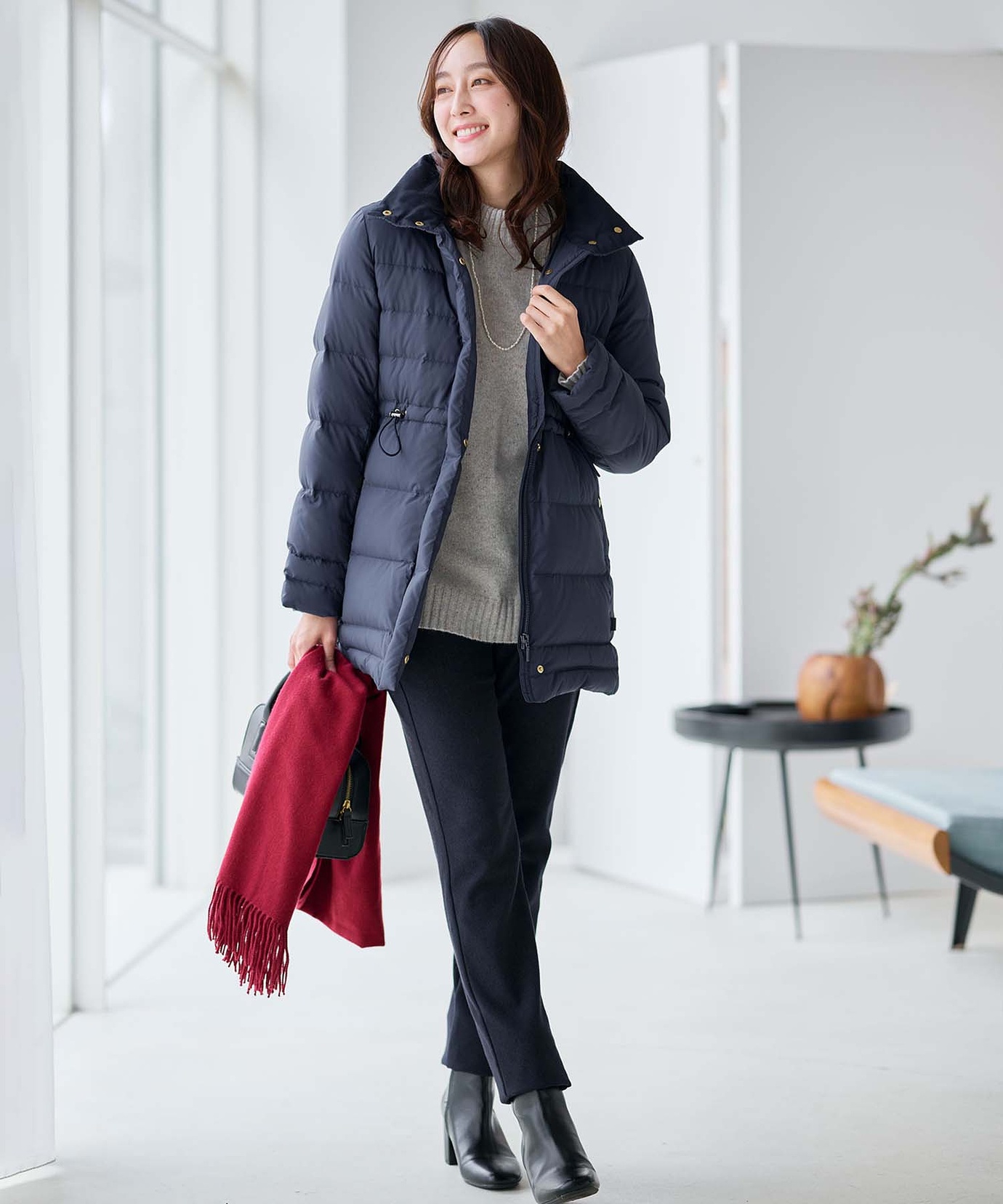 レディース 裏起毛 デニムパンツ通販 [0305-55509] - クロコダイル