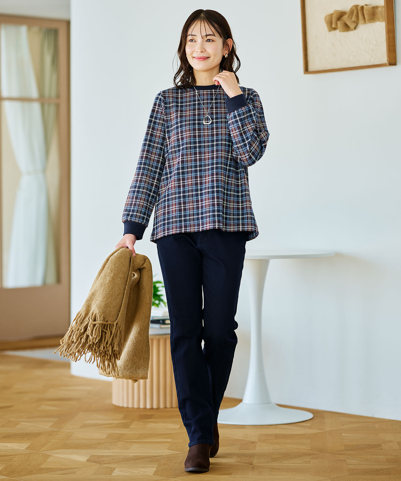 レディース 裏起毛 デニムパンツ通販 [0305-55509] - クロコダイル