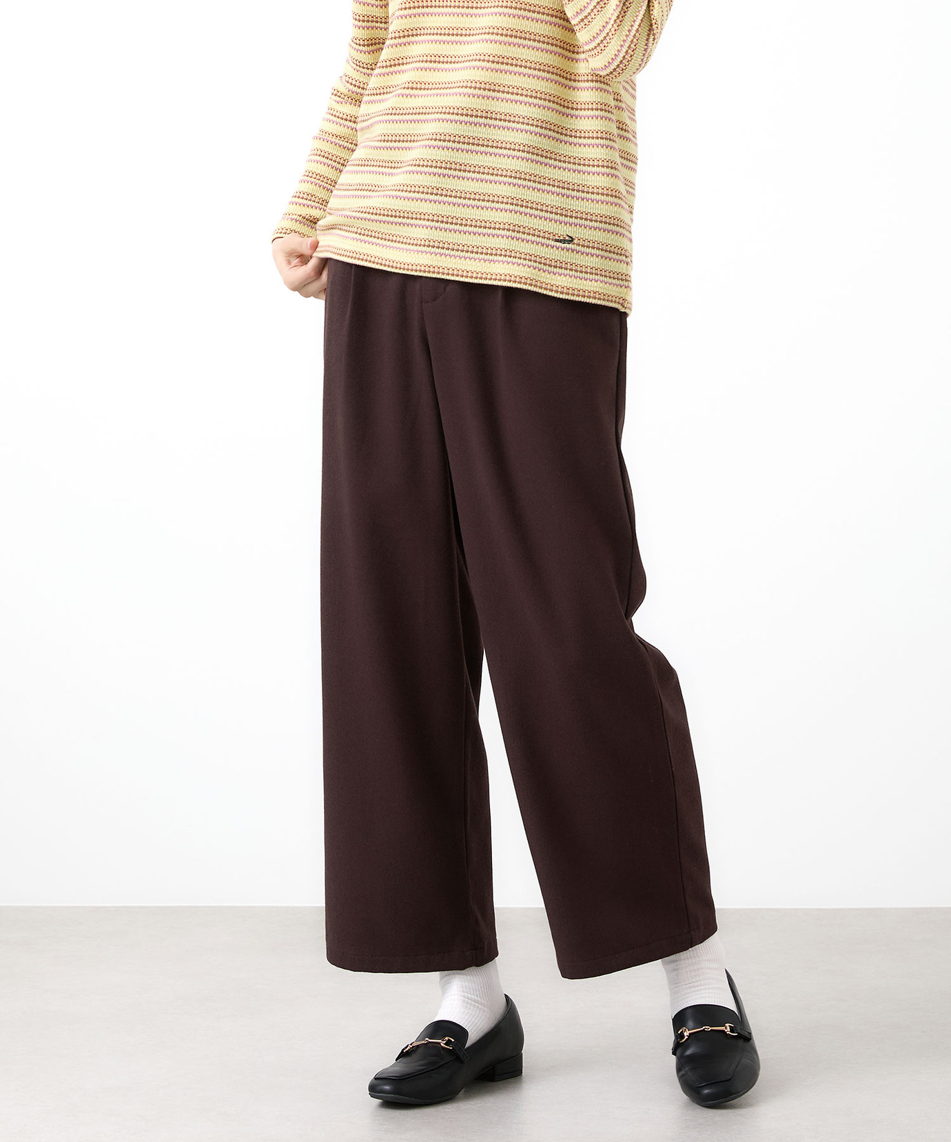 レディース ツイル ワイド パンツ通販 [0305-58500] - クロコダイル