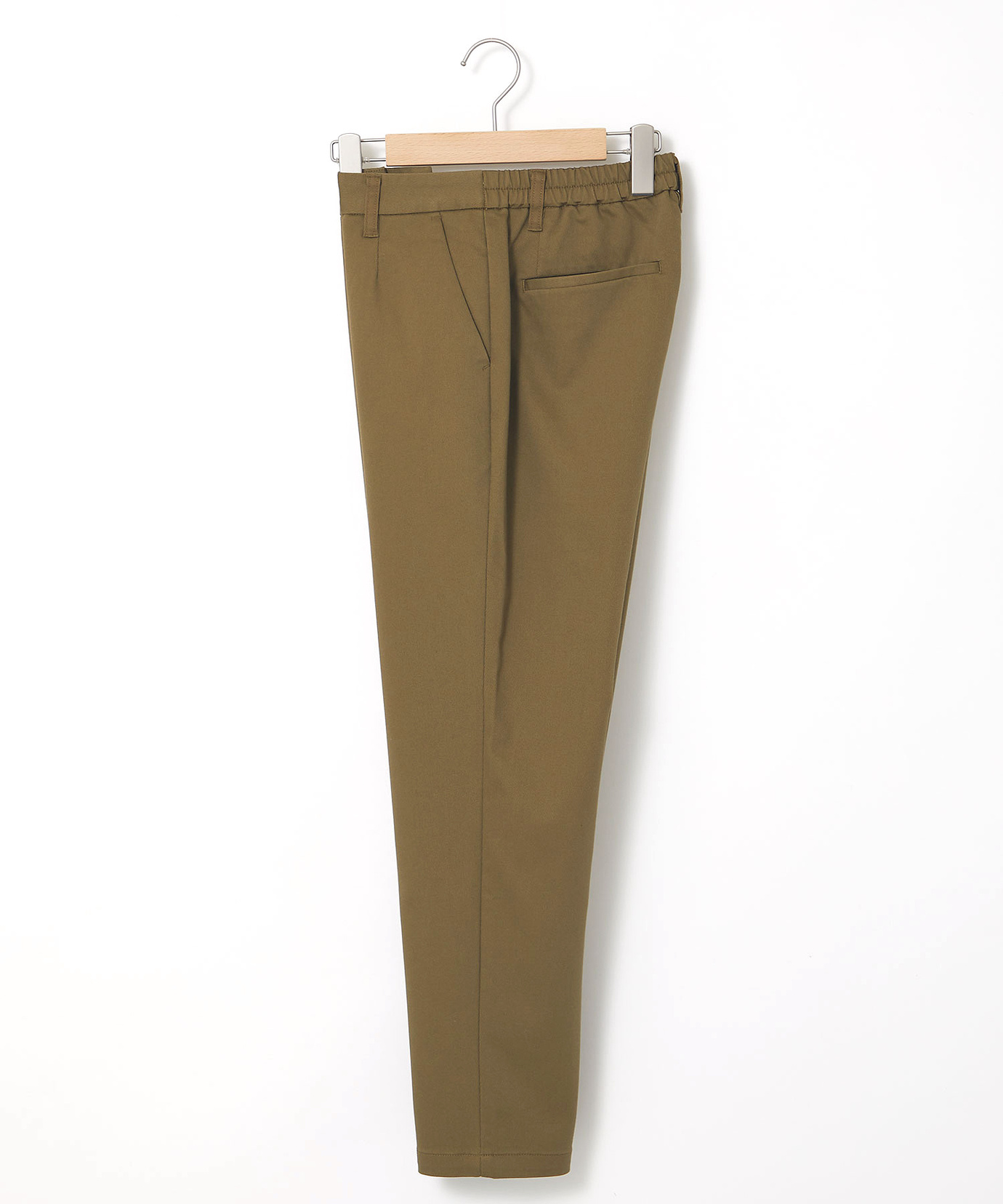 レディース ストレッチ クロップド パンツ【接触冷感】【吸汗速乾