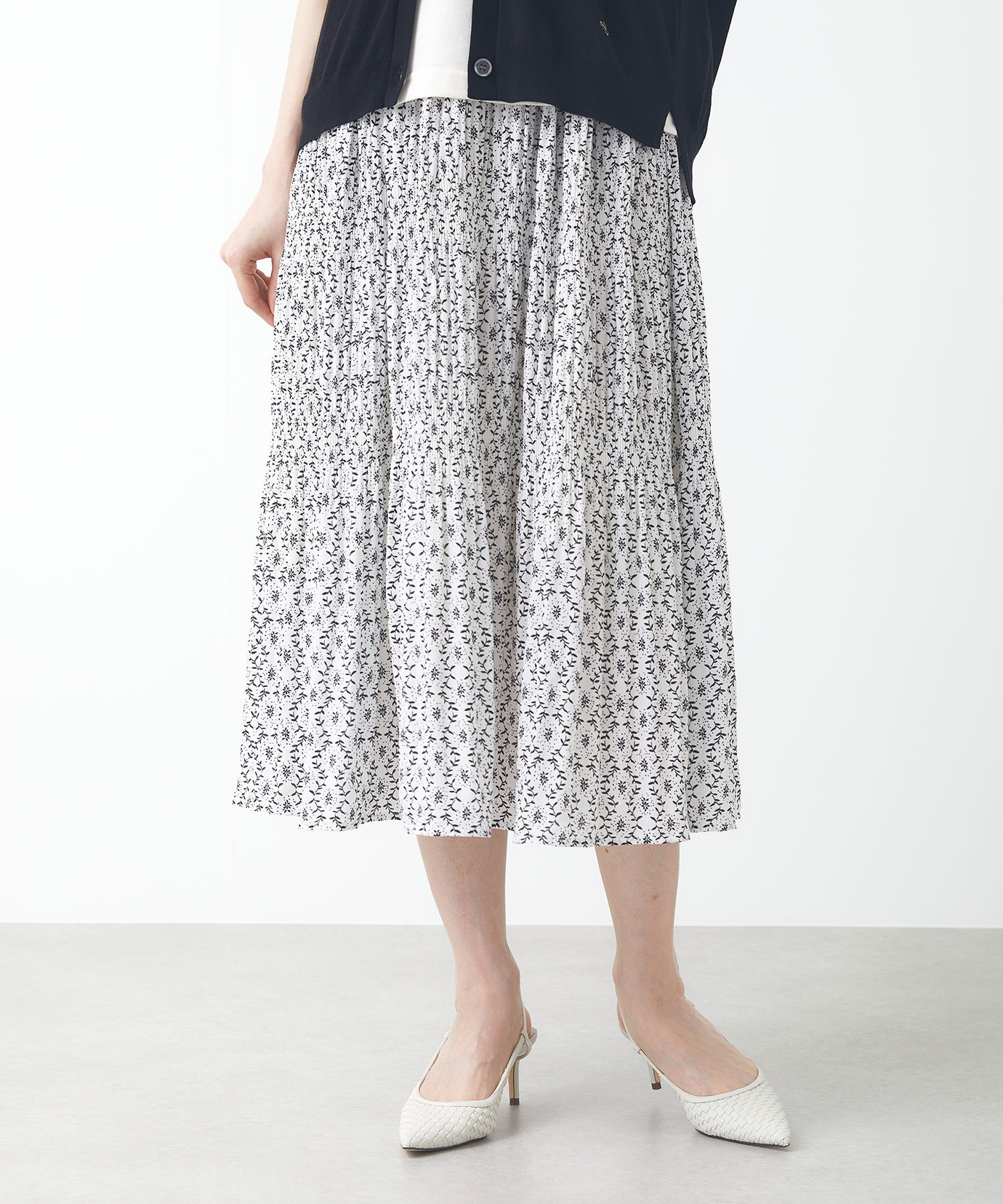 レディース マジョリカプリーツ スカート通販 [0306-53601