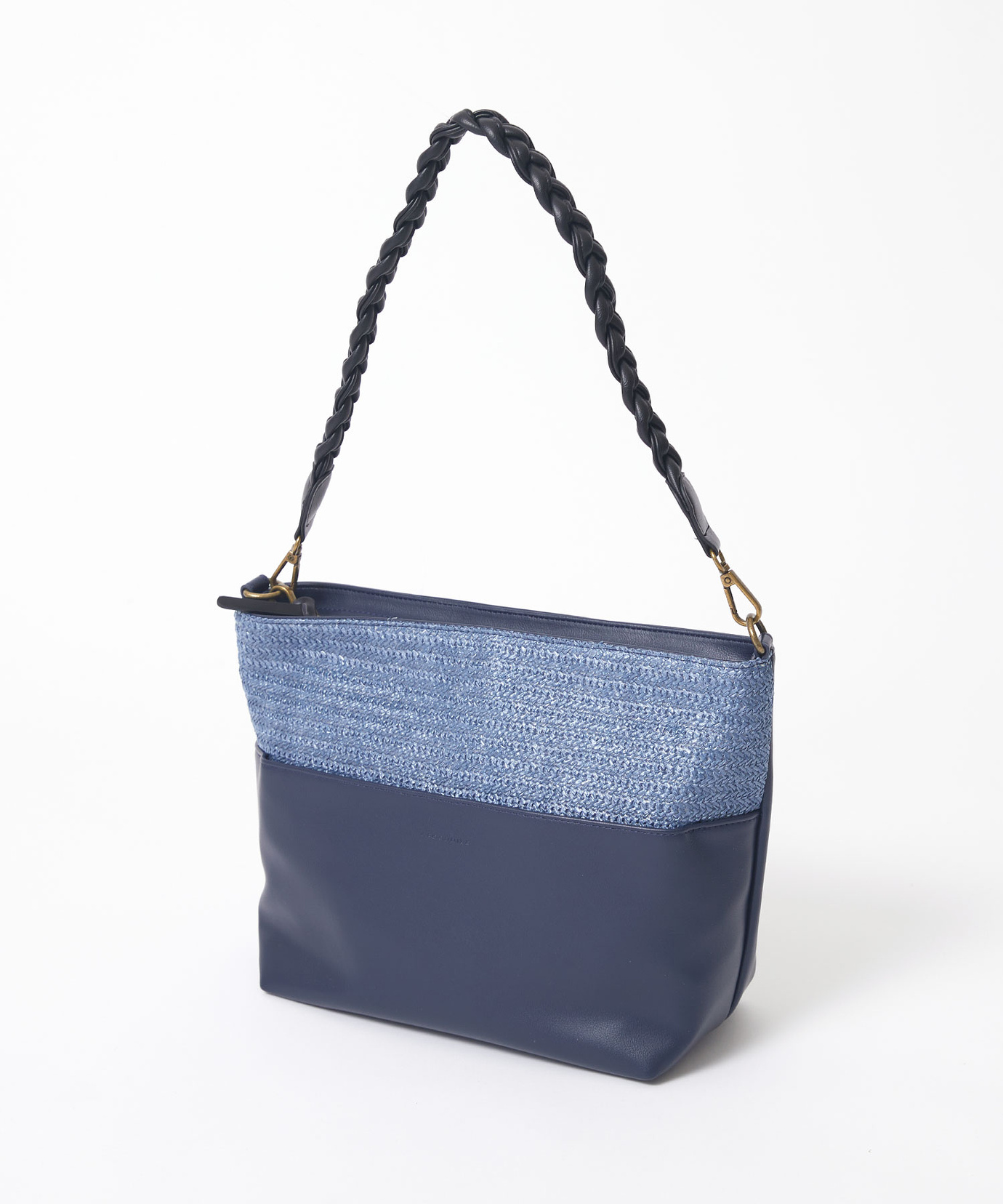 レディース 異素材 切り替え ショルダーバッグ通販 [0308-53802