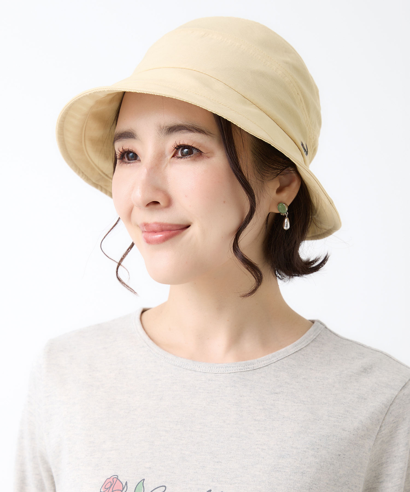 レディース 4WAY ハット【UV加工】【手洗いOK】通販 [0310-63000
