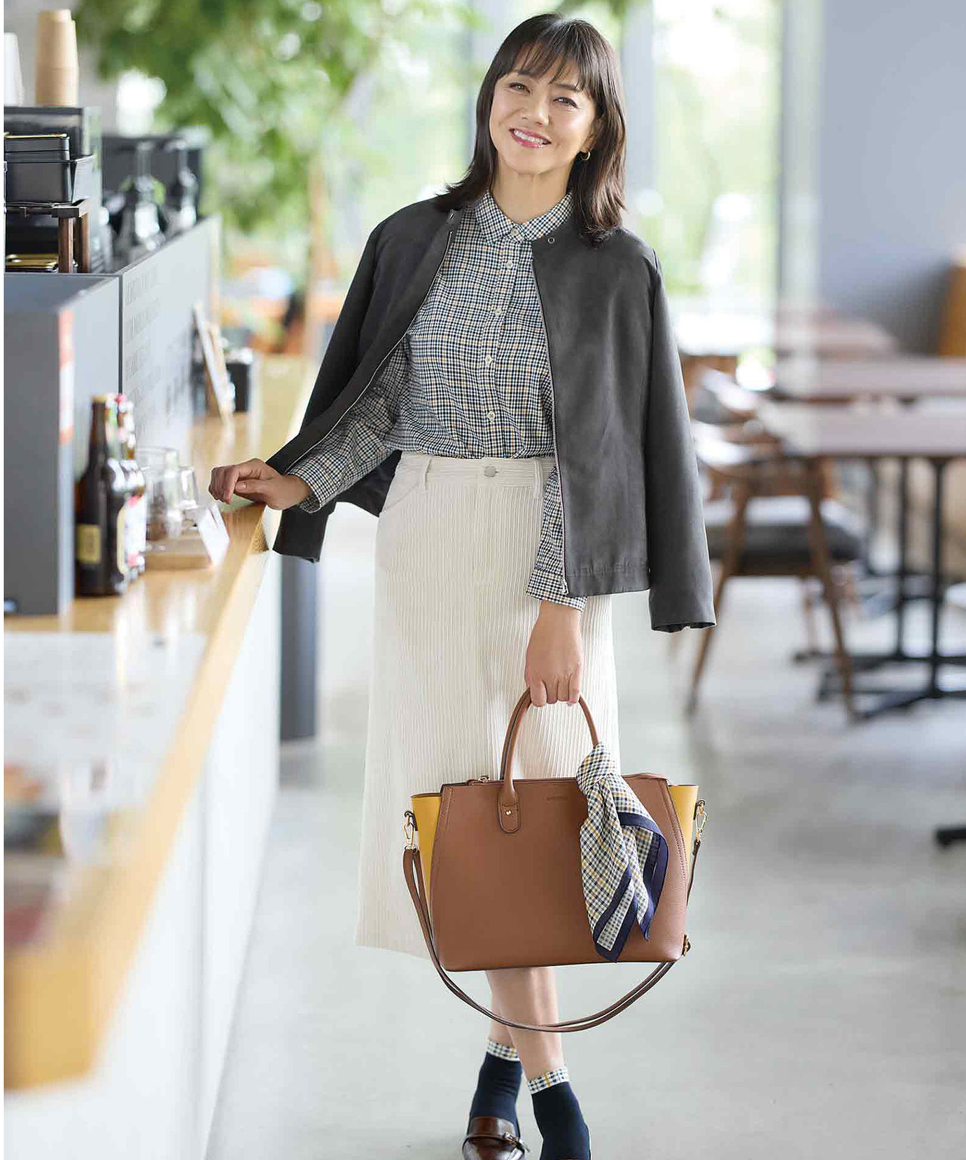 専用　レオナール　スカーフ棒タイチュニック レディース ウール クロコダイルタータン スカーフ通販 [0319-45904