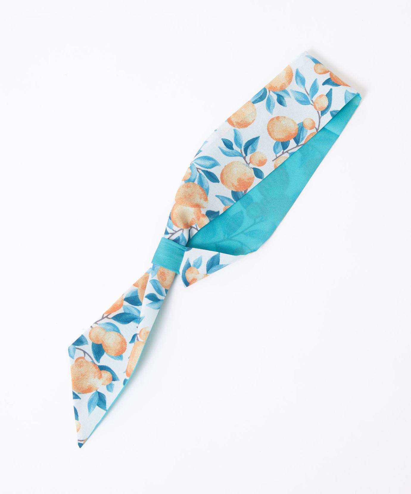 レディース フルーツモチーフ タイループ スカーフ通販 [0319-53902