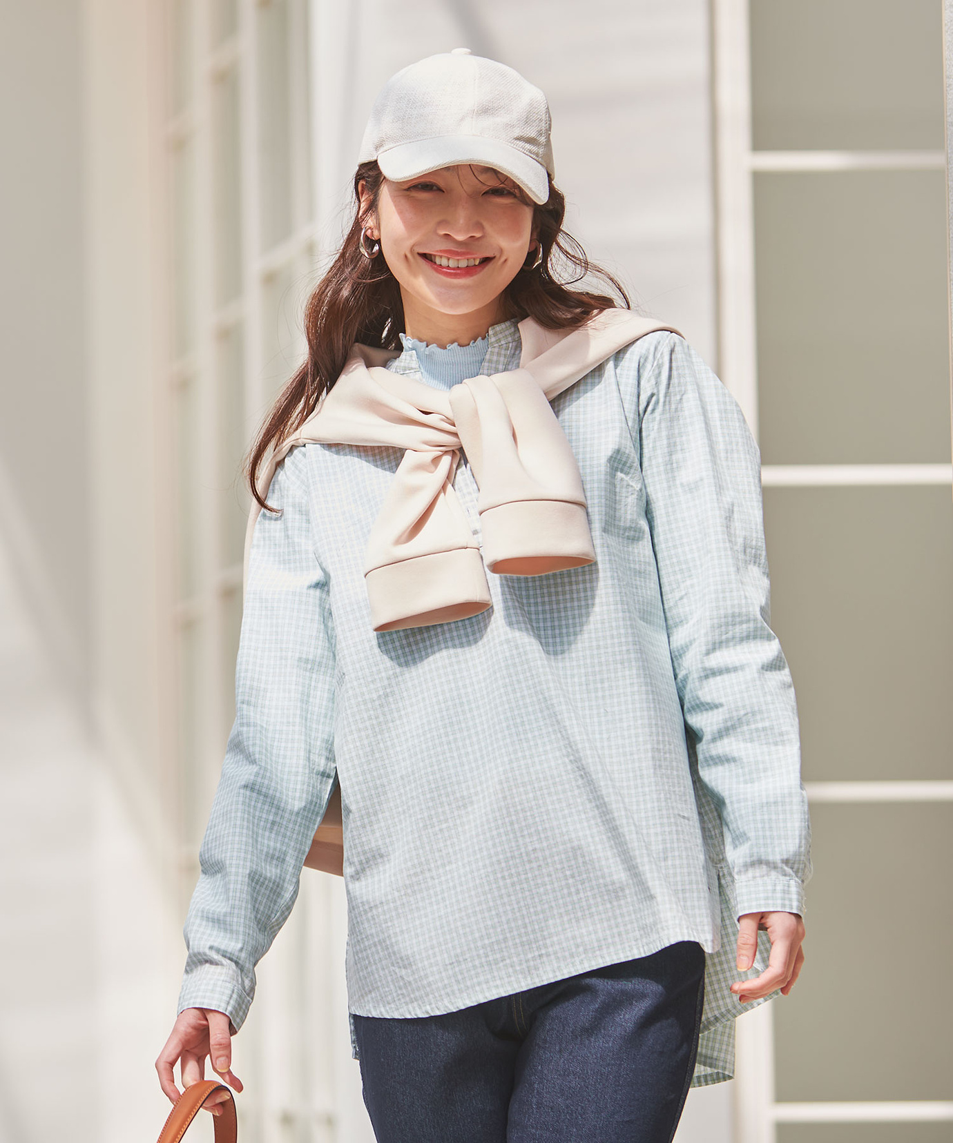 アーツ＆サイエンス　ギャザースキッパーブラウス　チュニック 接触冷感】ギャザースキッパーブラウス LE SOUK HOLIDAY｜クロスプラス