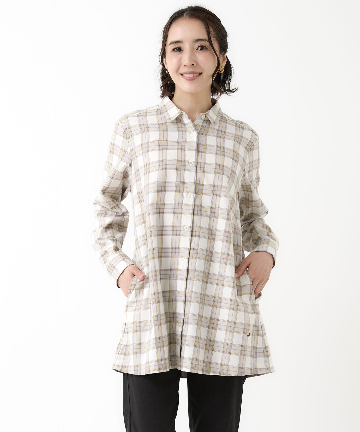 レディース ビエラ チェック柄 チュニック通販 [0321-56700