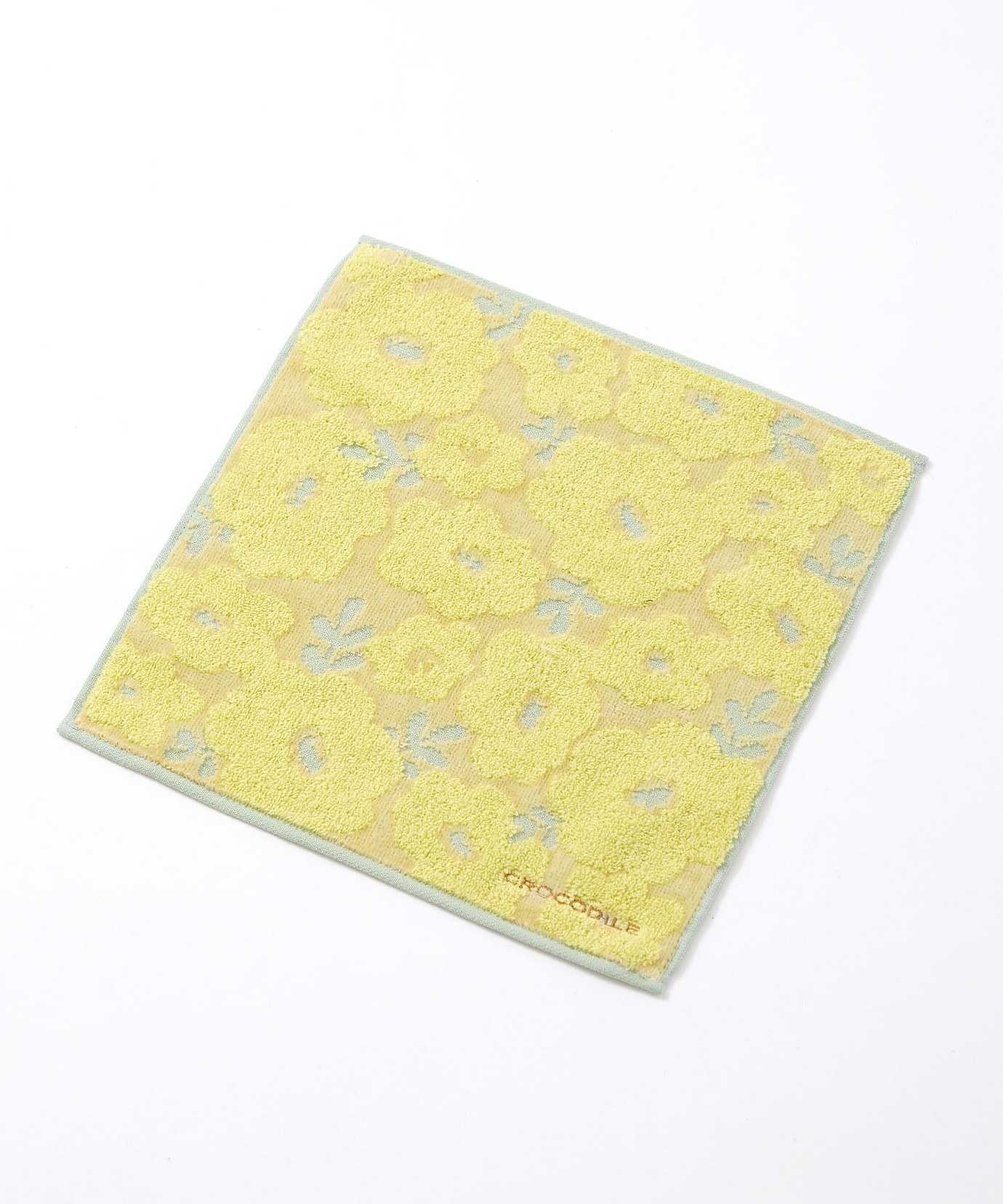 未使用イエロー花柄カンタキルト レディース 花柄 タオル ハンカチ【今治タオル】通販 [0399-56990