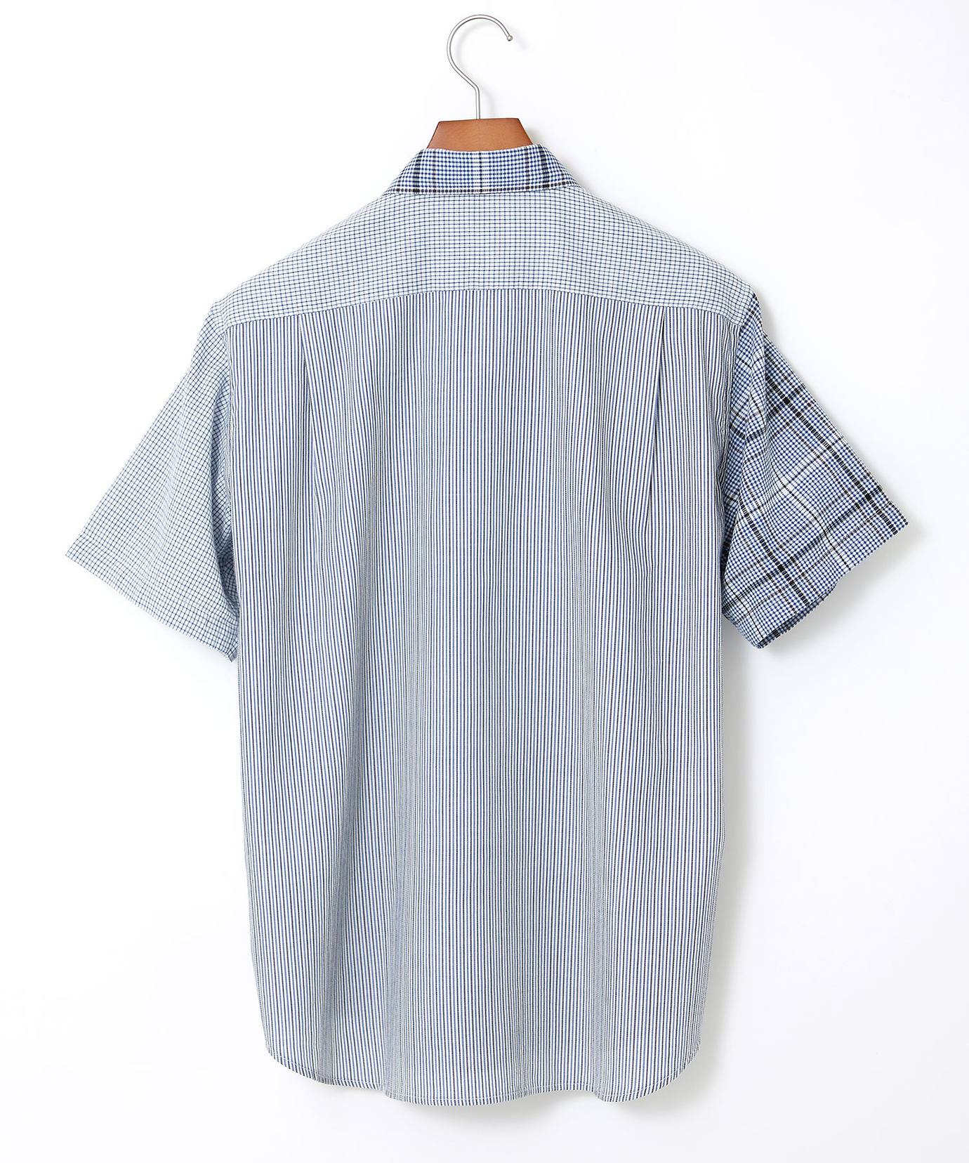 メンズ パナマ織 クレイジーパターン シャツ【吸汗速乾】通販 [1001