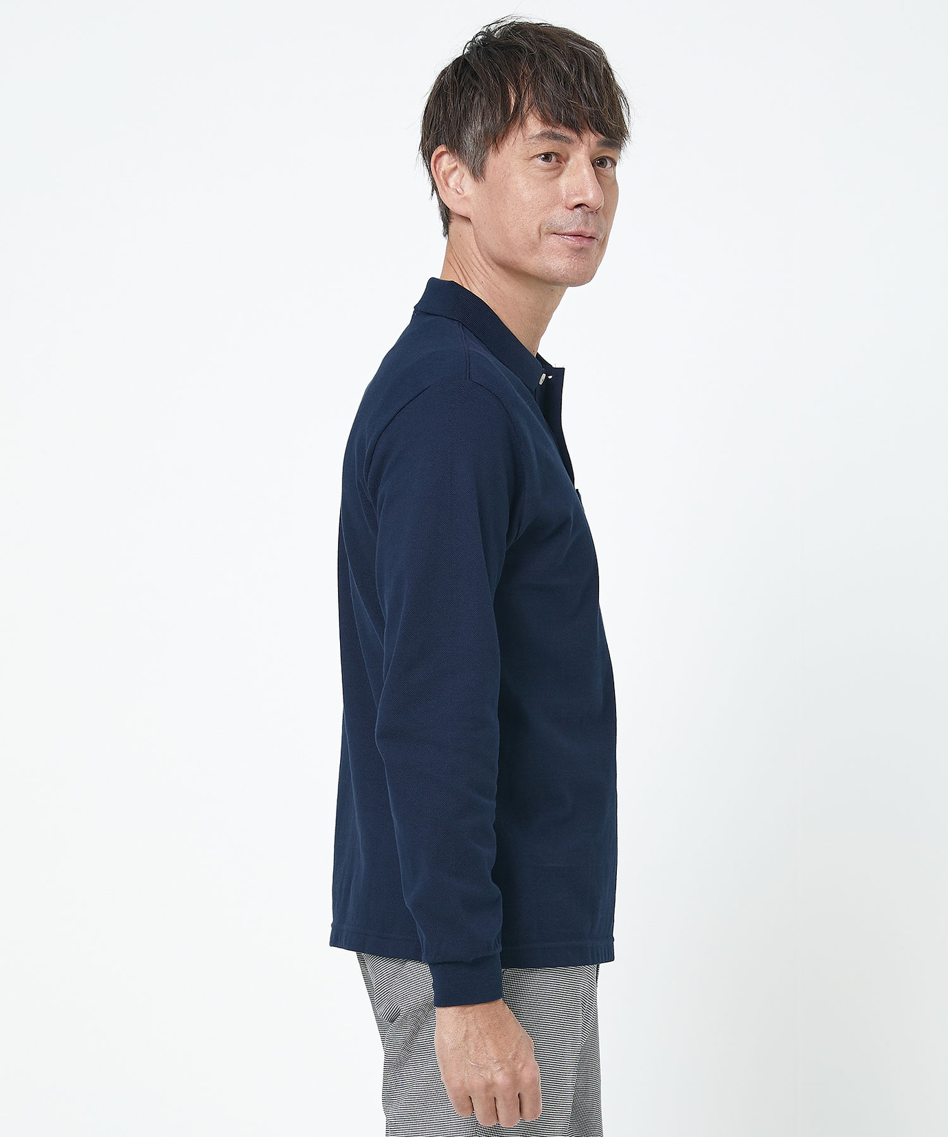 TOM FORD ネイビー ポロシャツ サイズ46 tom-ford-navy-piquet-polo.jpg