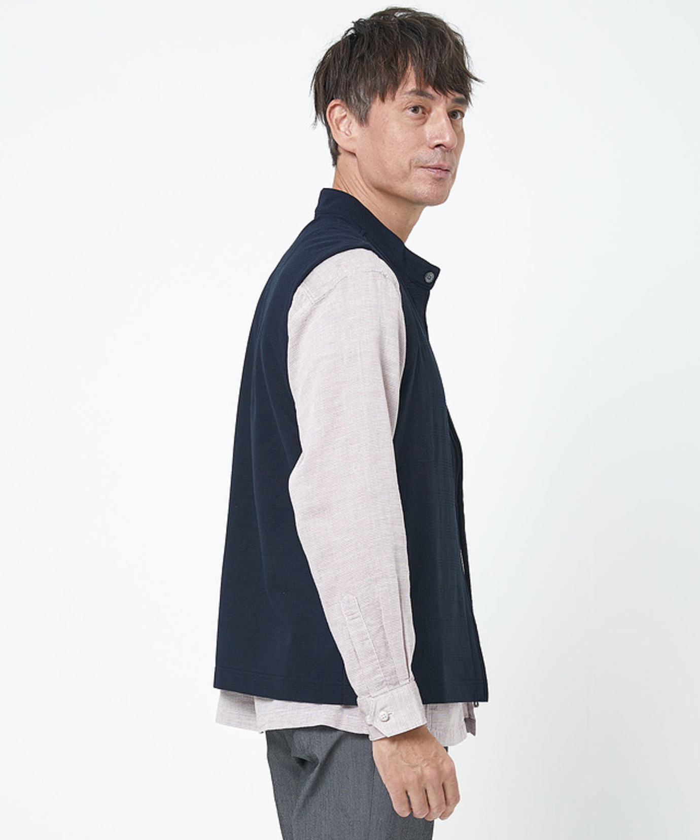 メンズ 地柄 ジャガード ベスト通販 [1002-53200] - クロコダイル