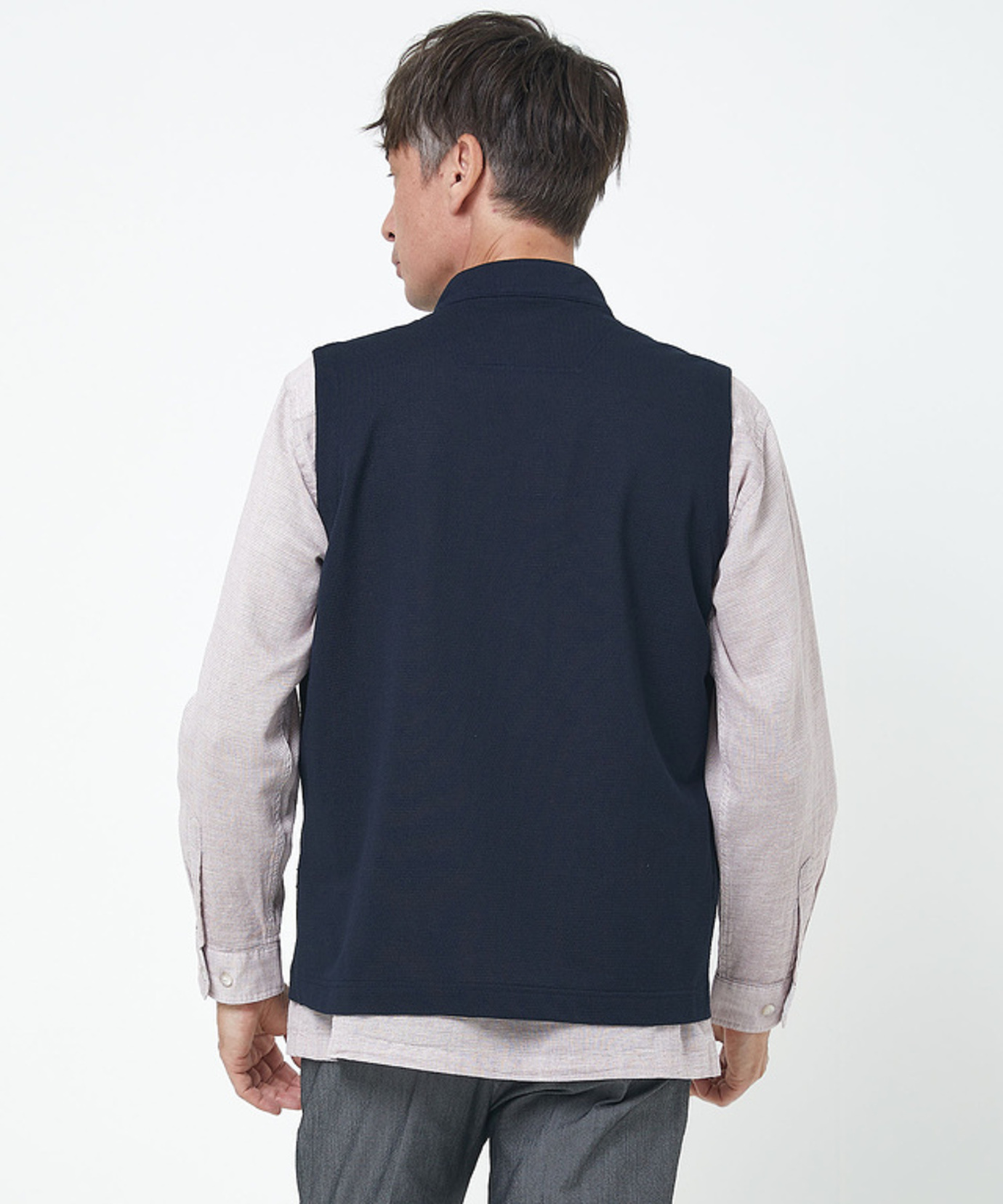 メンズ 地柄 ジャガード ベスト通販 [1002-53200] - クロコダイル