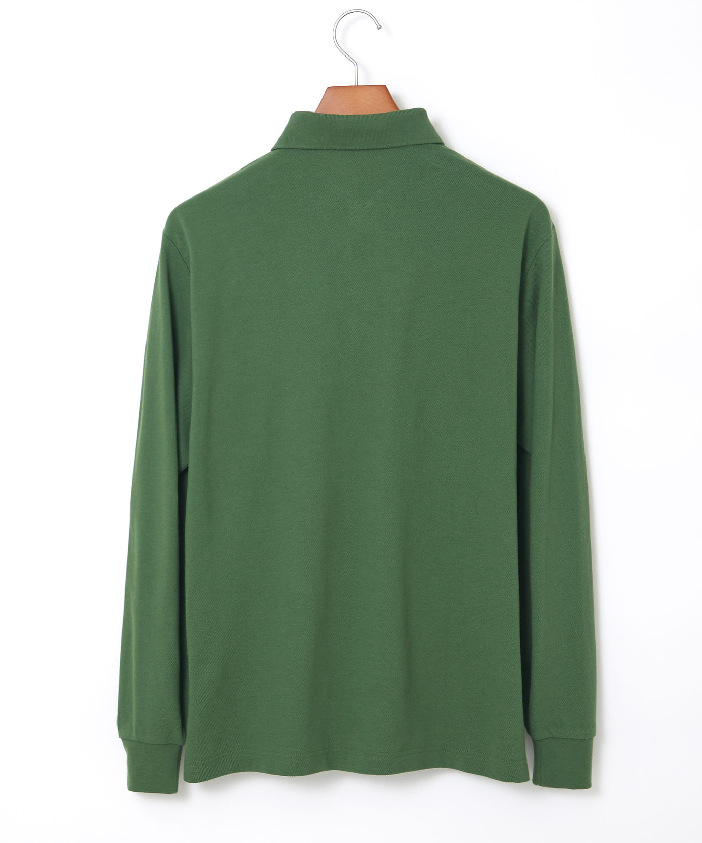 メンズ ロゴプリント 長袖ポロシャツ通販 [1002-56205] - クロコダイル