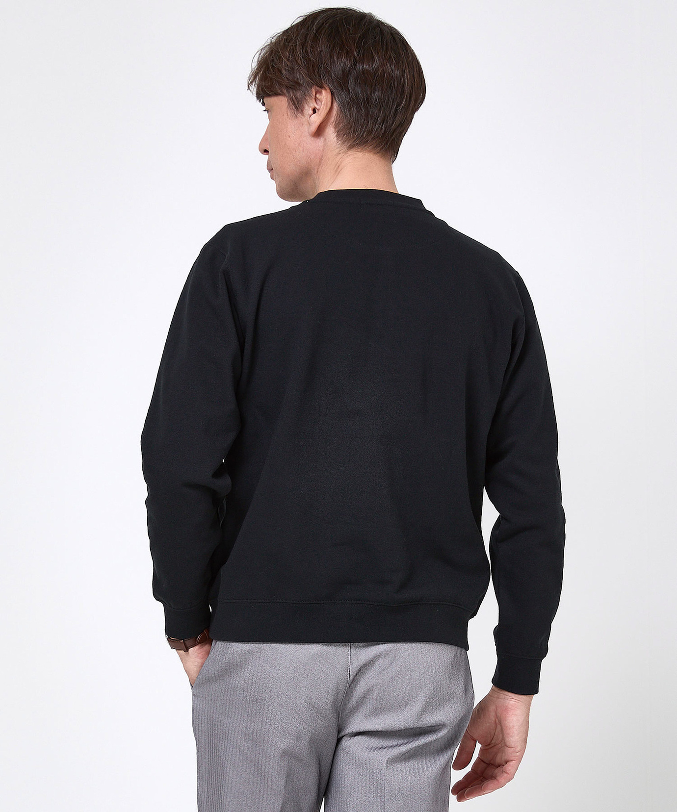 メンズ 裏起毛 クルーネック トレーナー通販 [1002-56208