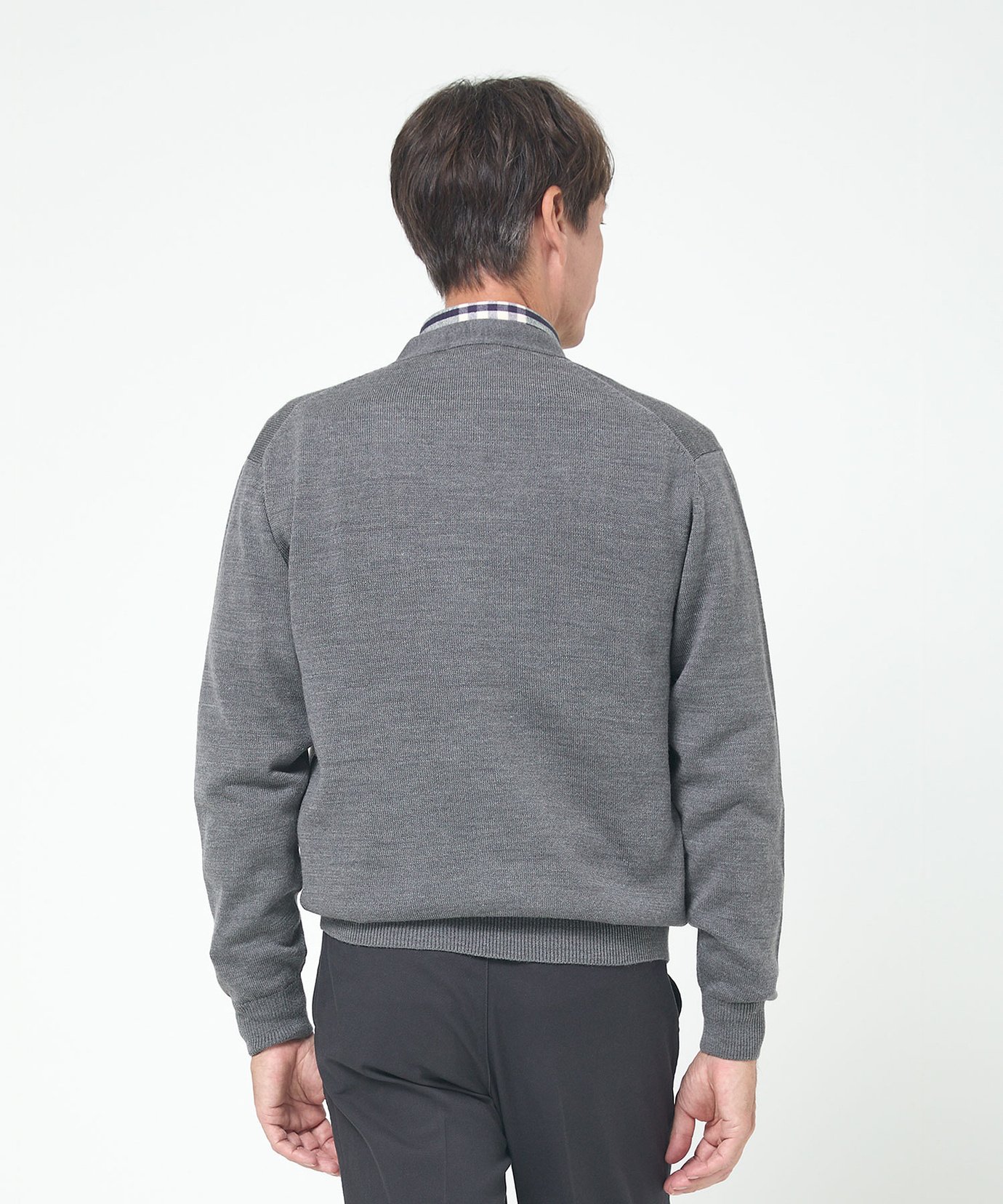 メンズ 10ゲージカーディガン【洗濯機洗いOK】通販 [1003-06580