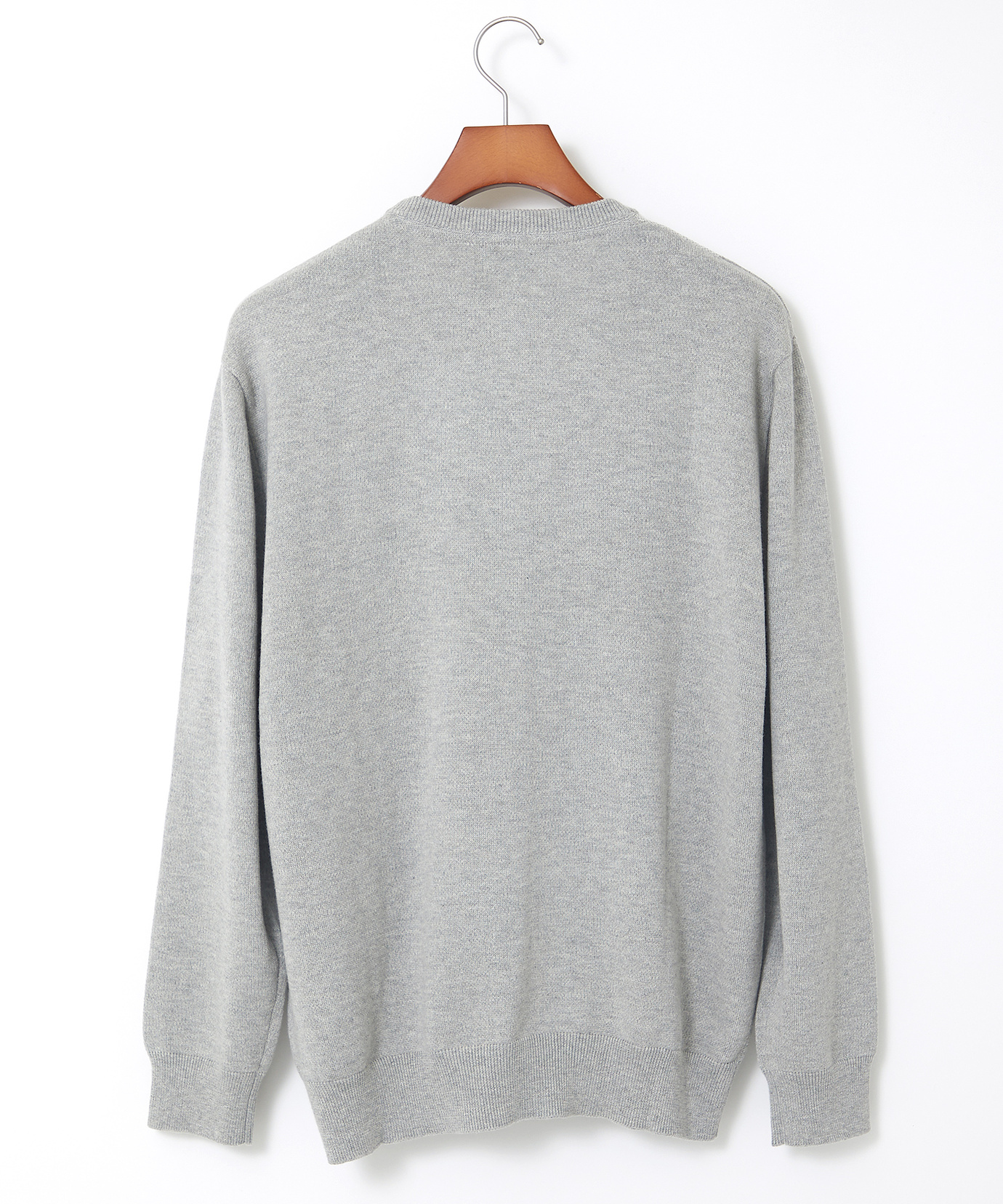 メンズ カシミヤブレンド チェック柄 セーター【手洗いOK】通販 [1003