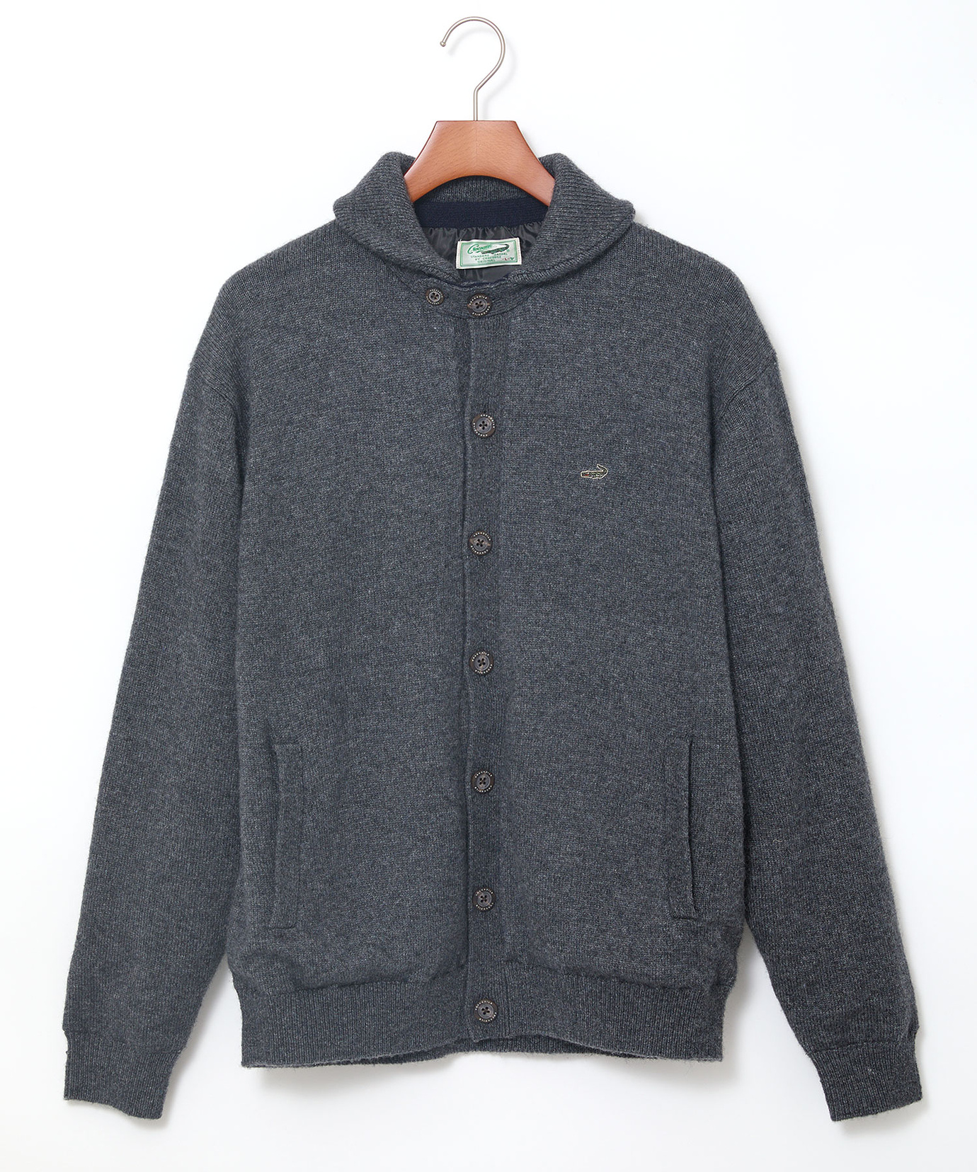 メンズ ウールブレンド 裏付き カーディガン通販 [1003-57302