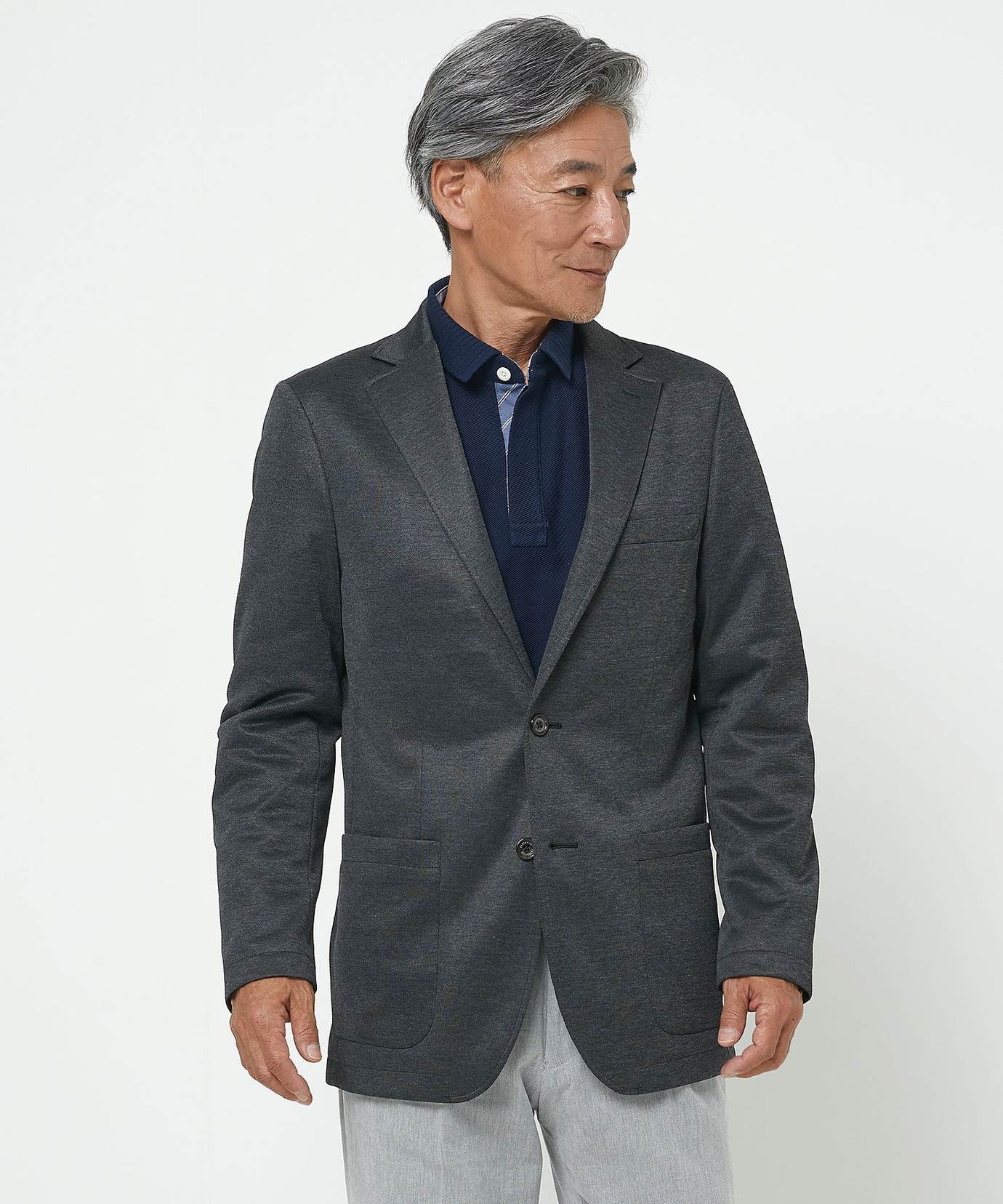 kolor 19SCM-J02107 オーバーサイズジャケット サイズ1 グレー kolor 19SCM-J02107 オーバーサイズジャケット サイズ1 グレー kolor