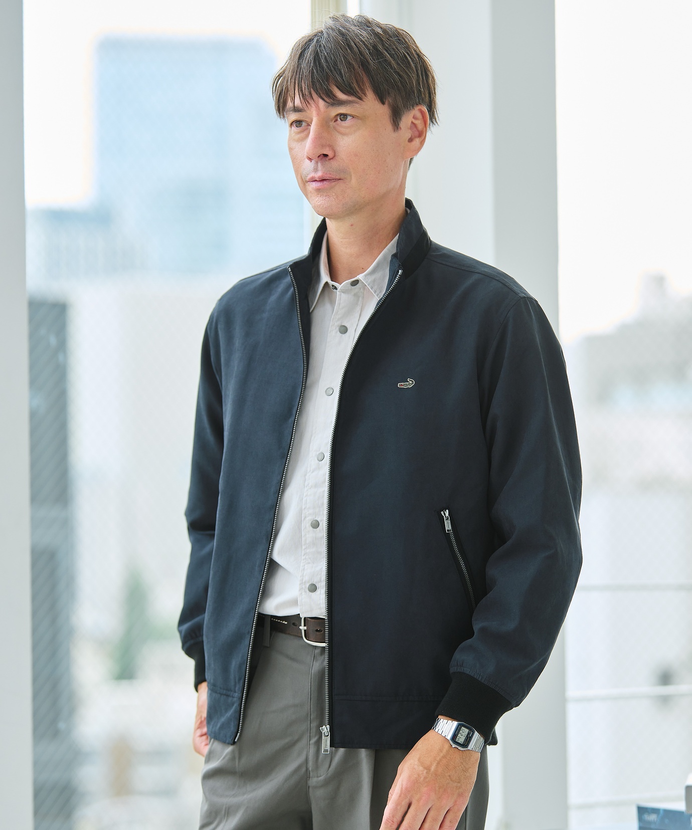 M DIESEL ナイロンシャーリングタイトブルゾン メンズ ブライトン ブルゾン通販 [1004-55404] - クロコダイル