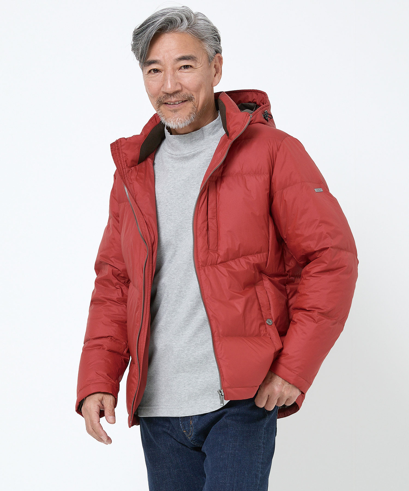 メンズ フード付き ダウン ジャケット通販 [1004-58405