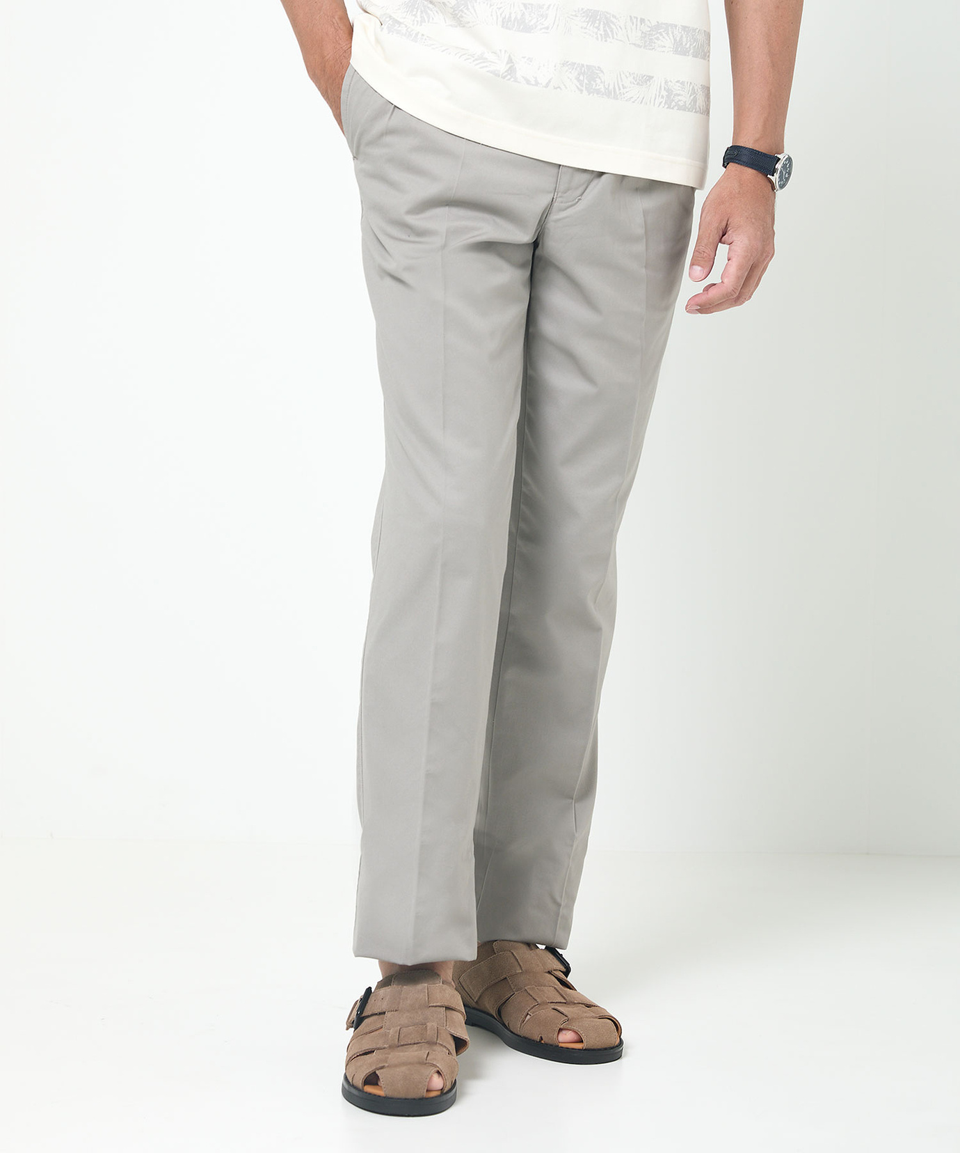 メンズ 【ベストセラー】ドライタッチ 2タック パンツ【吸汗速乾】通販