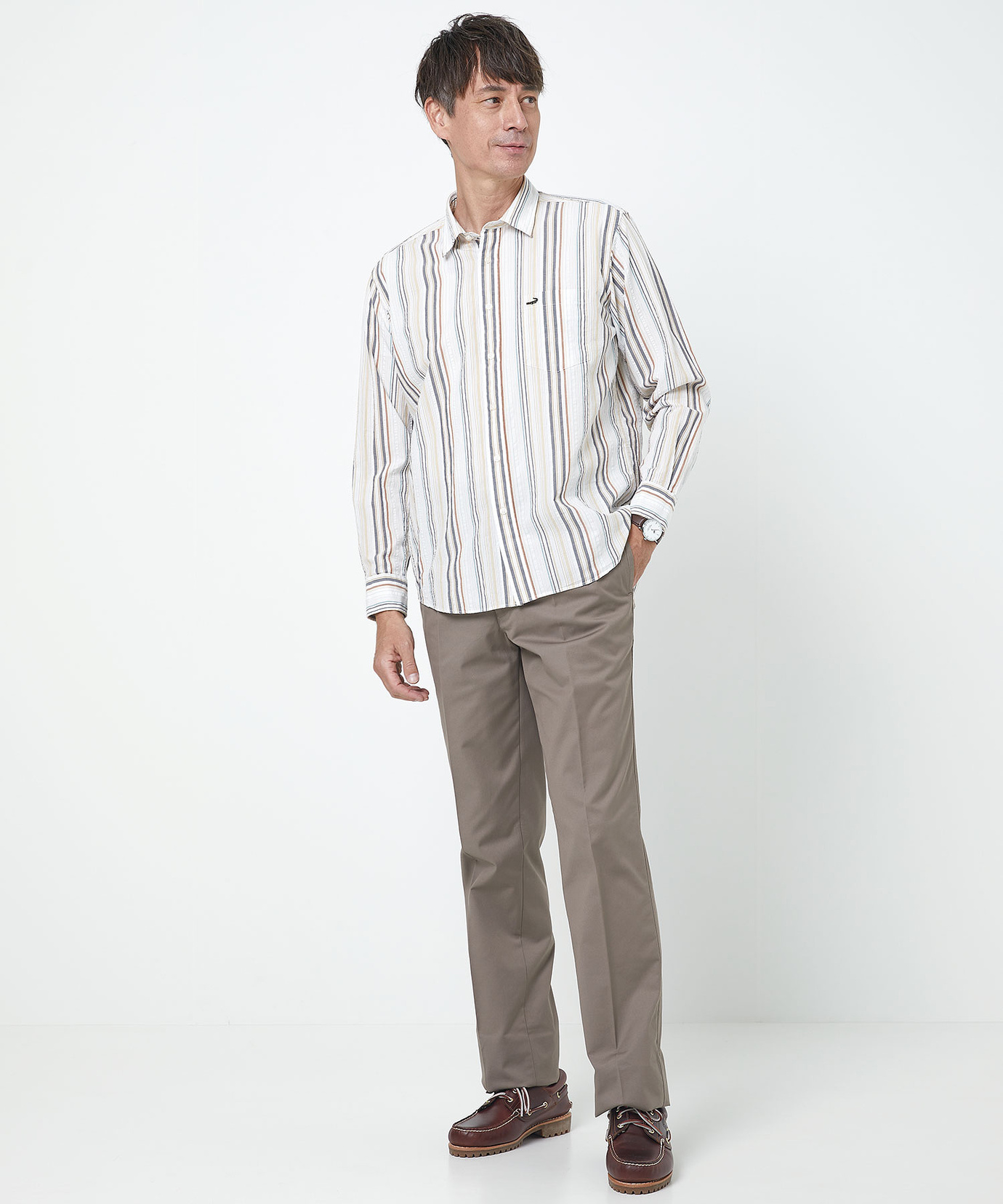 メンズ 【ベストセラー】ドライタッチ 2タック パンツ【吸汗速乾】通販