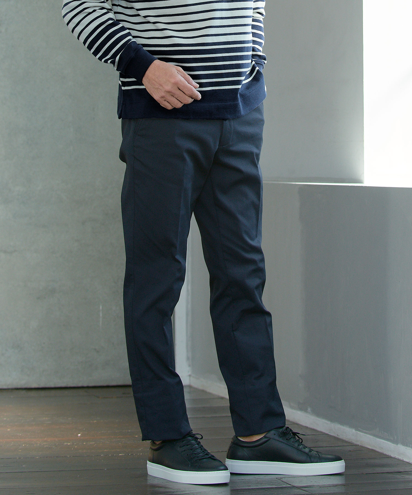 メンズ ピマコットン ストレッチ パンツ【吸汗速乾】通販 [1005-51500