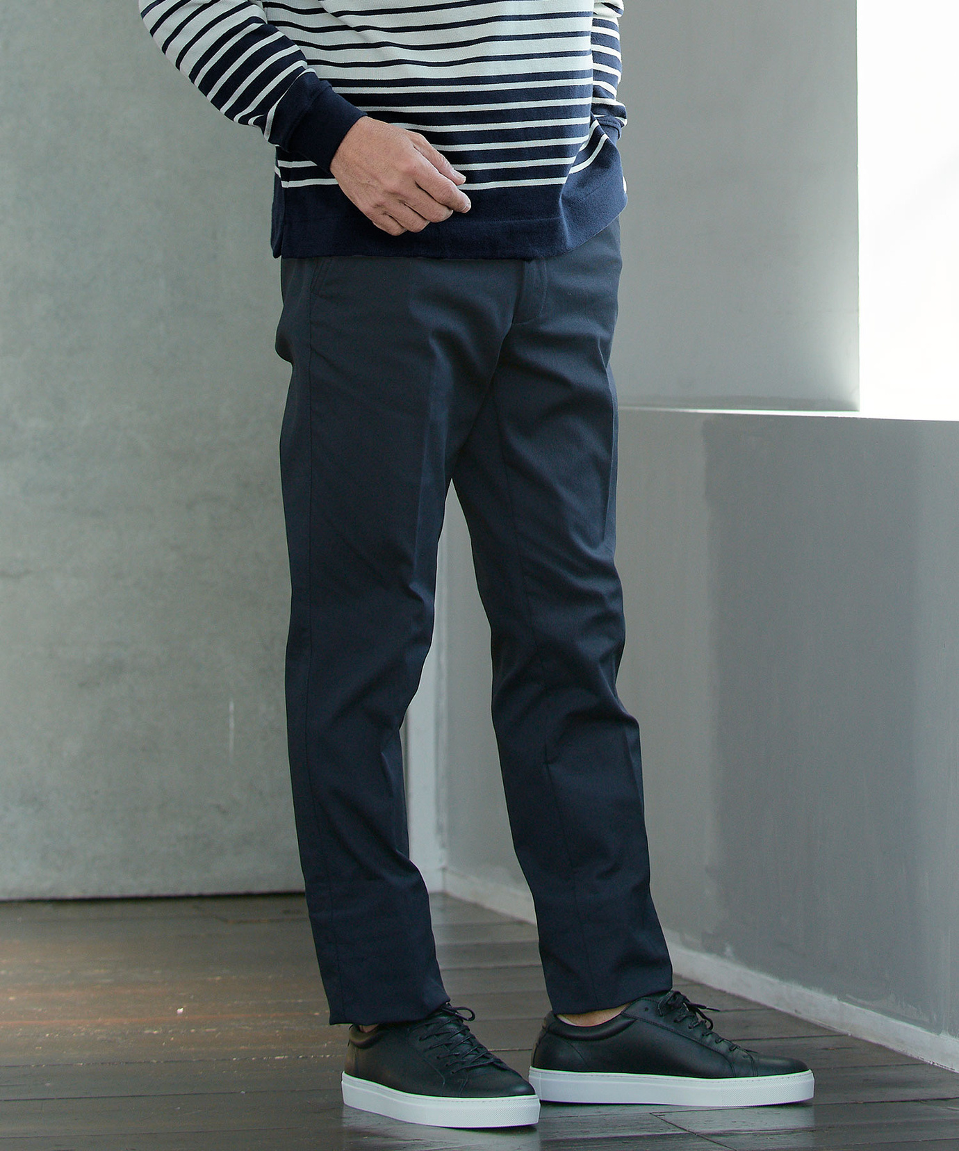 メンズ ピマコットン ストレッチ パンツ【吸汗速乾】通販 [1005-51500