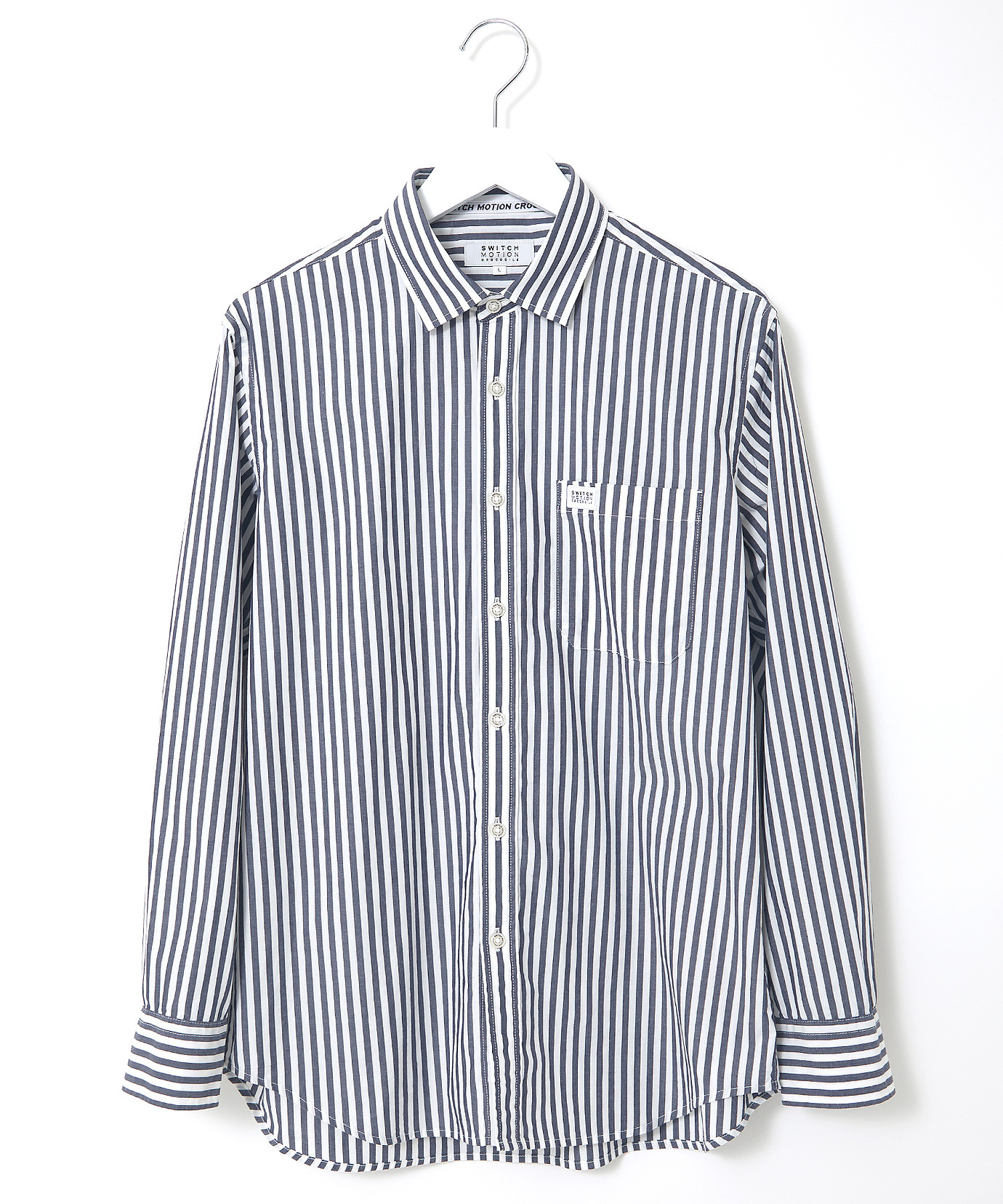 【粋美な縞柄襯衣】 グッチ シャツ ミケーレ期 ストライプ 鉢刺繍 希少 正規品 メンズ タック入り ストライプ柄 シャツ通販 [1501-45171