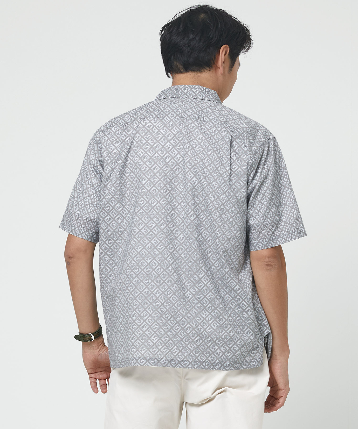 メンズ ローン モノグラムグラフィック シャツ通販 [1501-53173