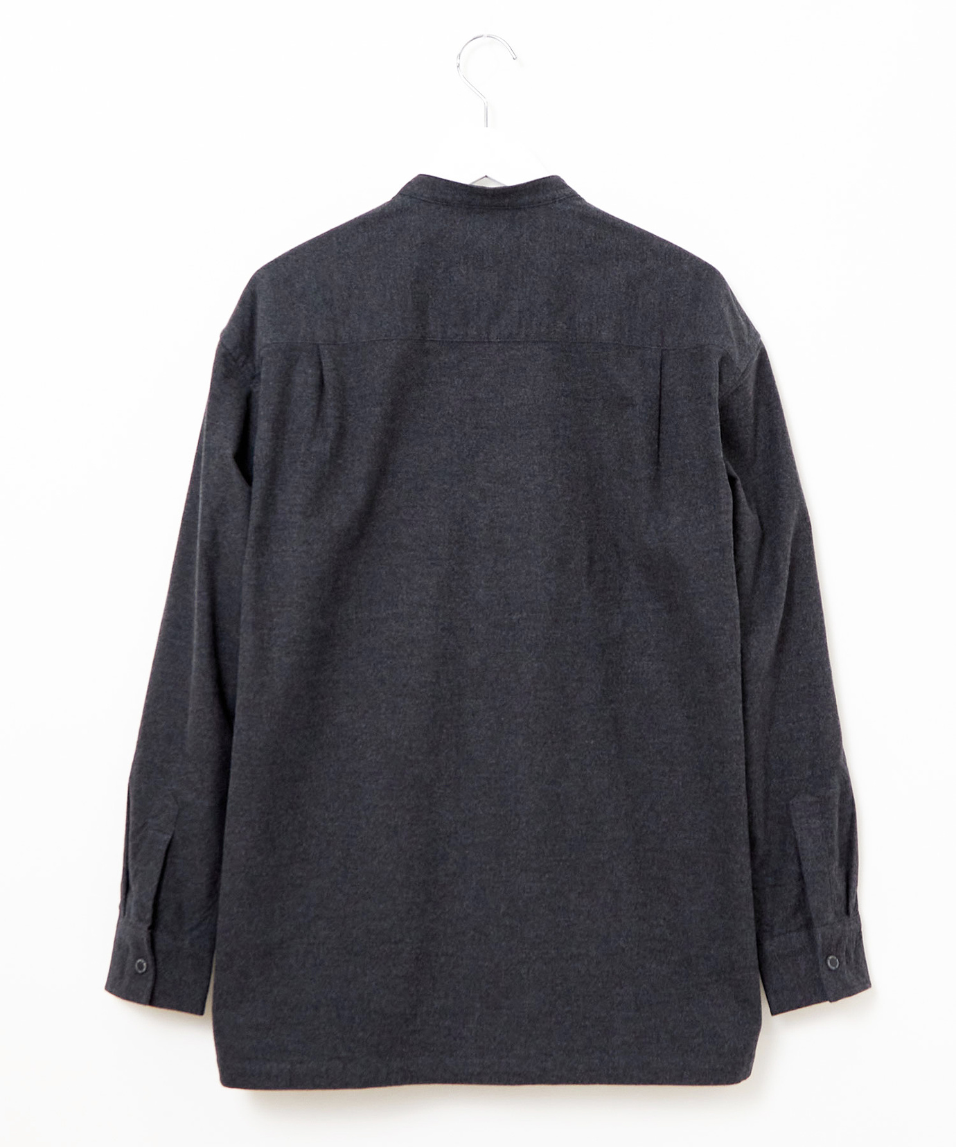 メンズ バンドカラー ネル シャツ通販 [1501-56171] - クロコダイル