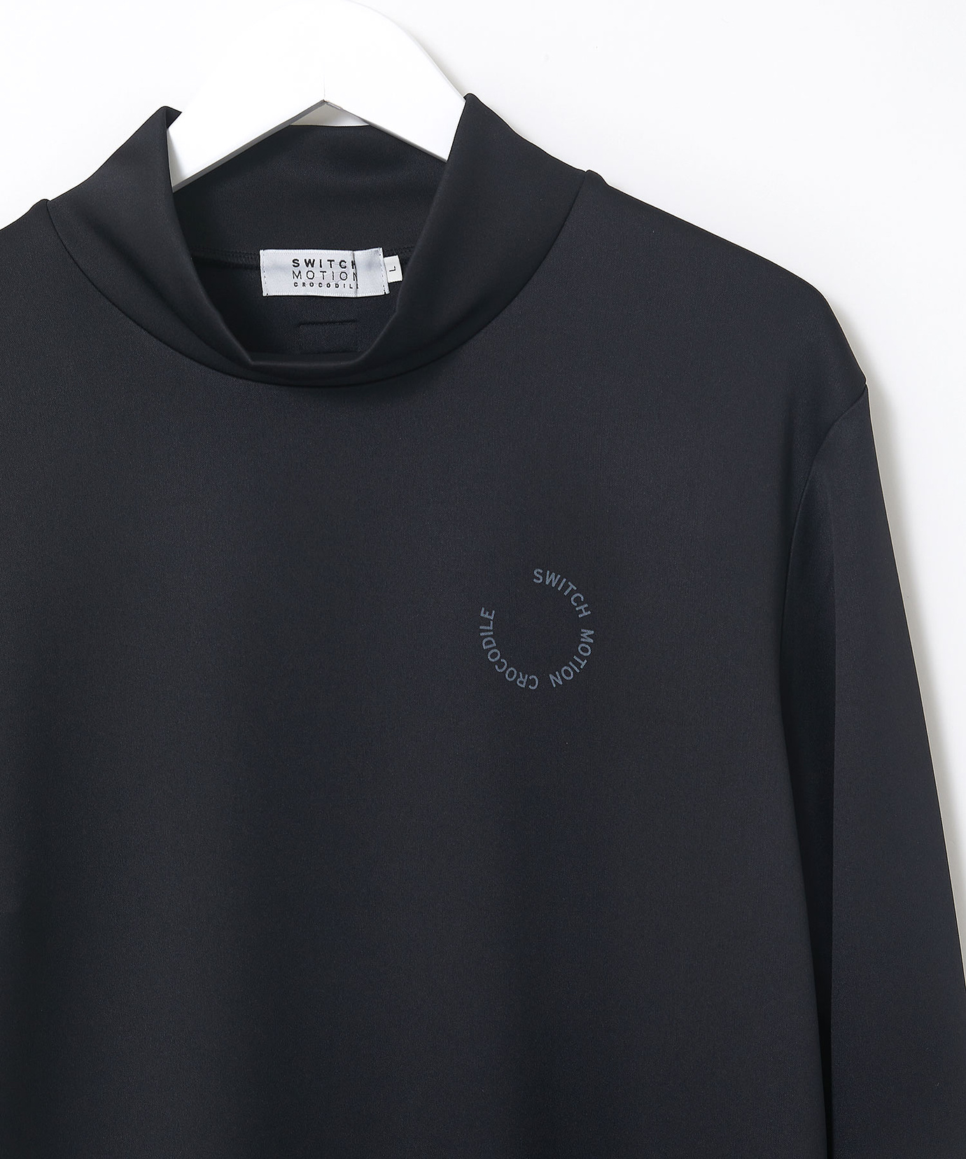 メンズ ロゴプリント ハイネック カットソー通販 [1502-51270