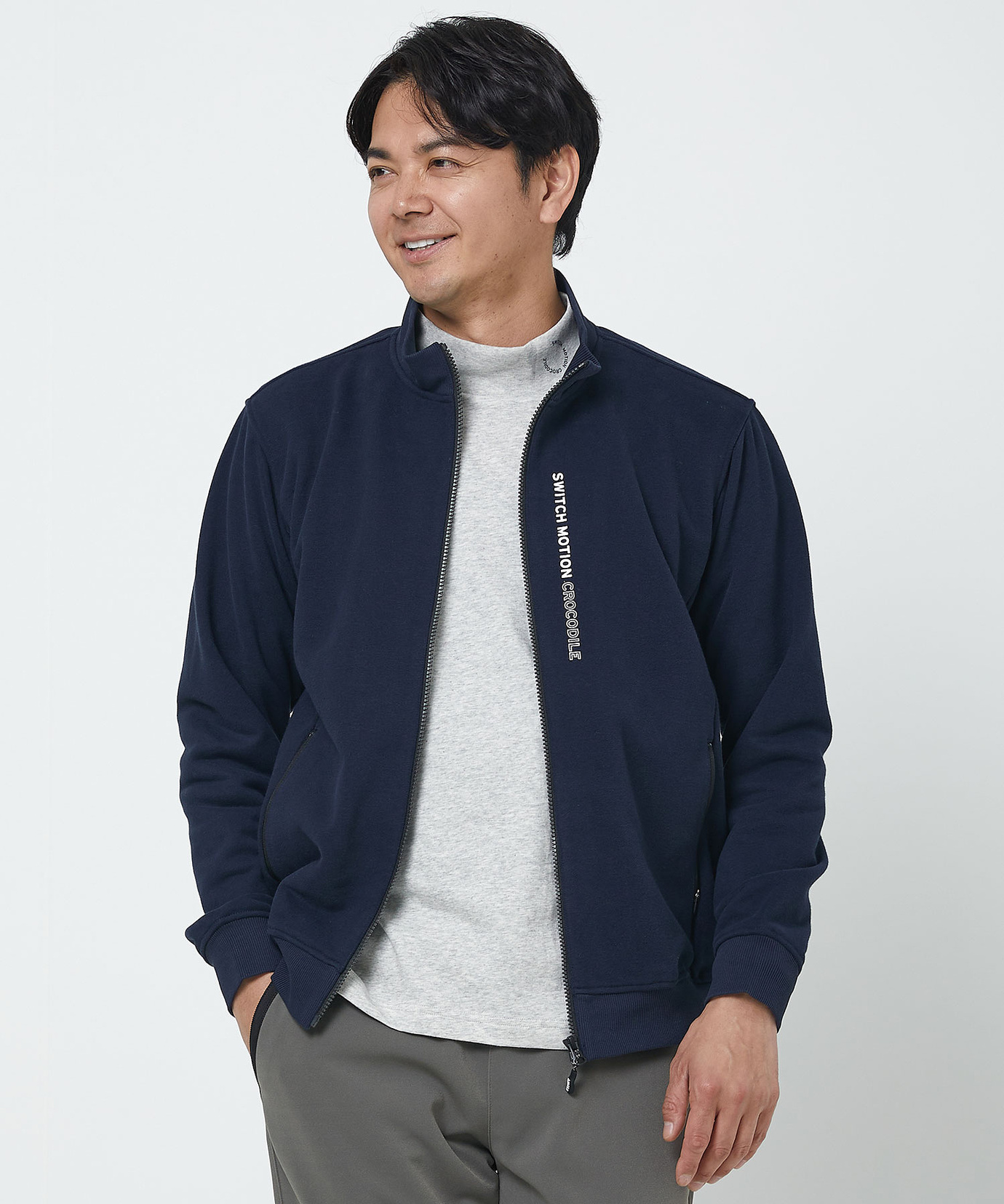 FISCHER 起毛ジャージ ブルゾン THRASHER (スラッシャー) リバーシブル ナイロン ボア フルジップ