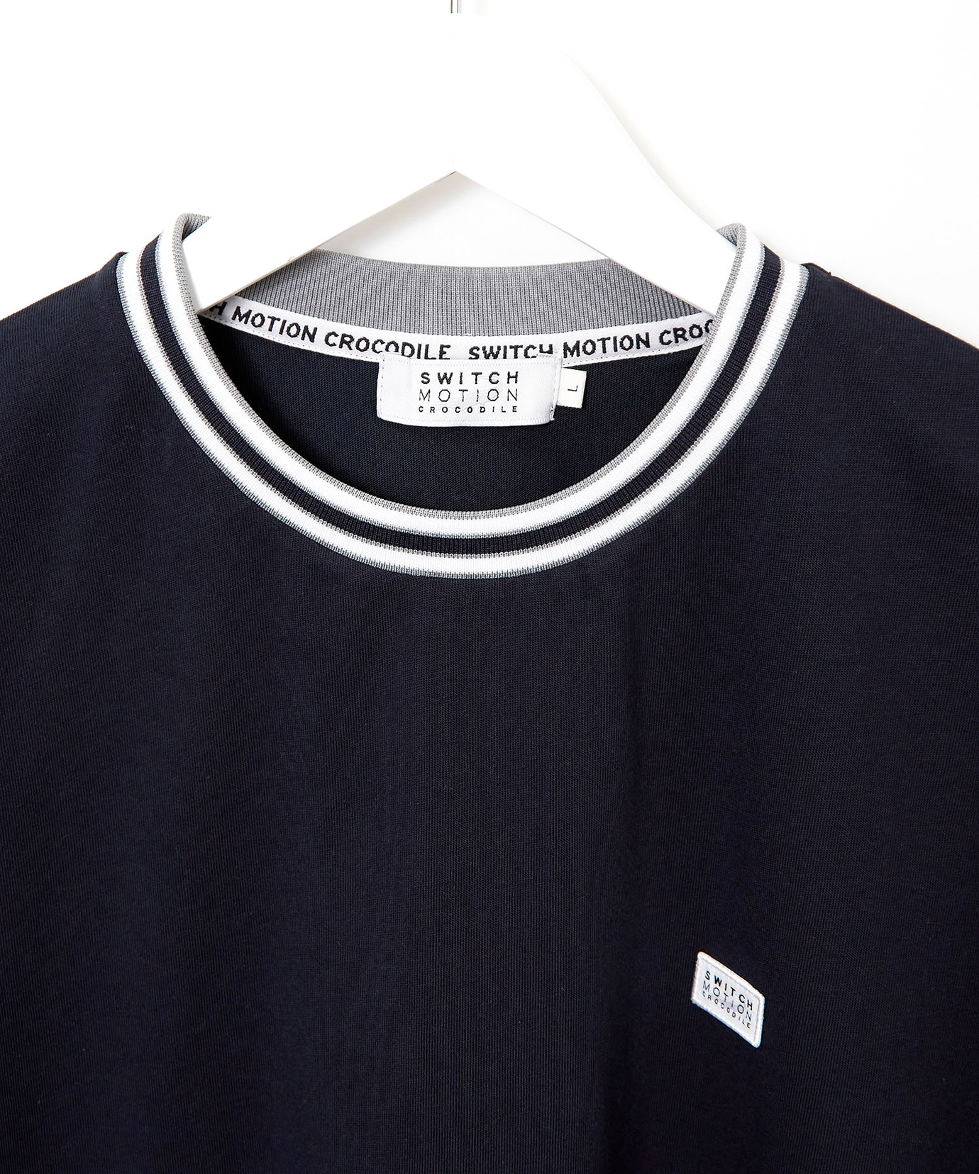 レディース 天竺 襟ライン Tシャツ通販 [1502-53278] - クロコダイル